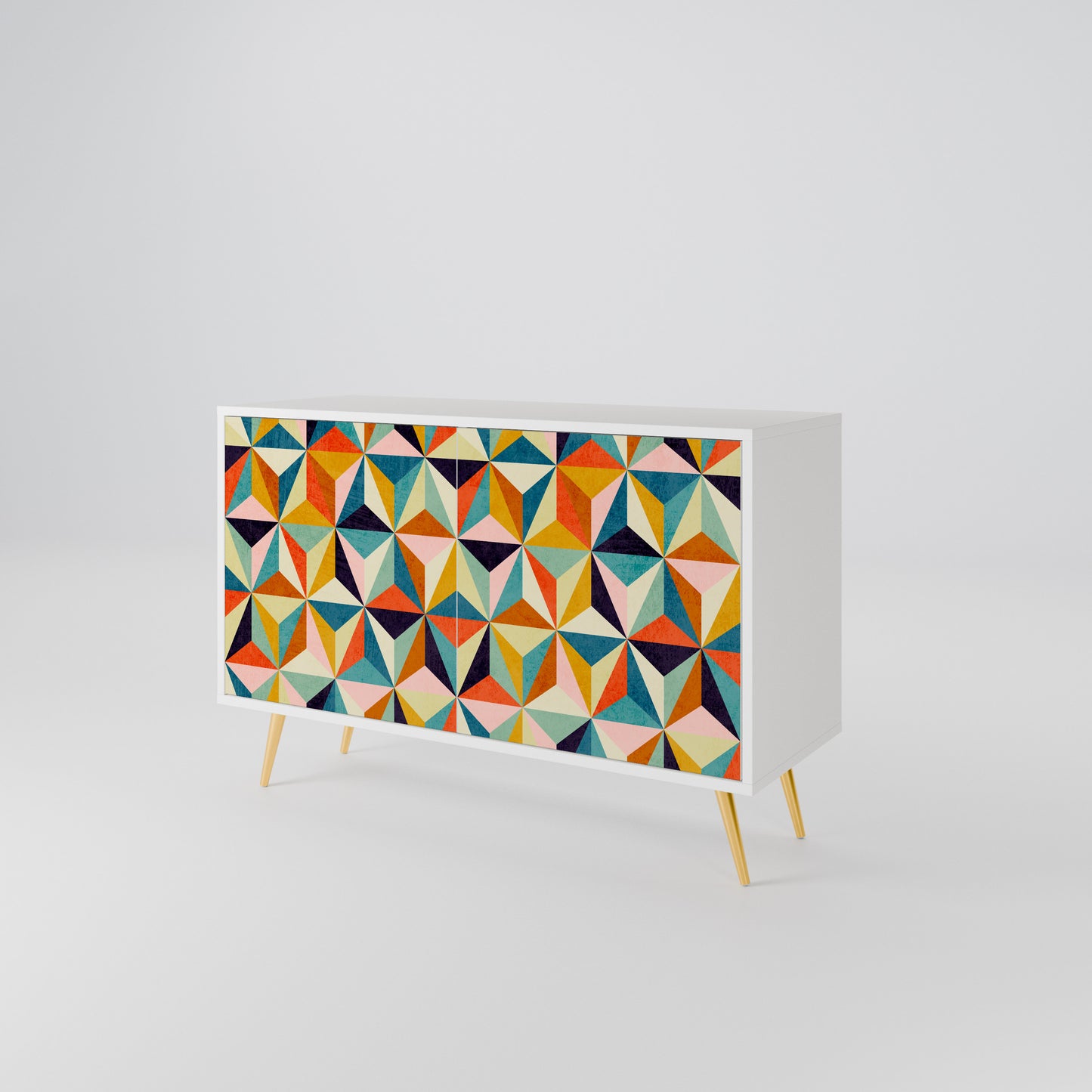 TESSELATE TREASURES Aparador de 2 Portas
