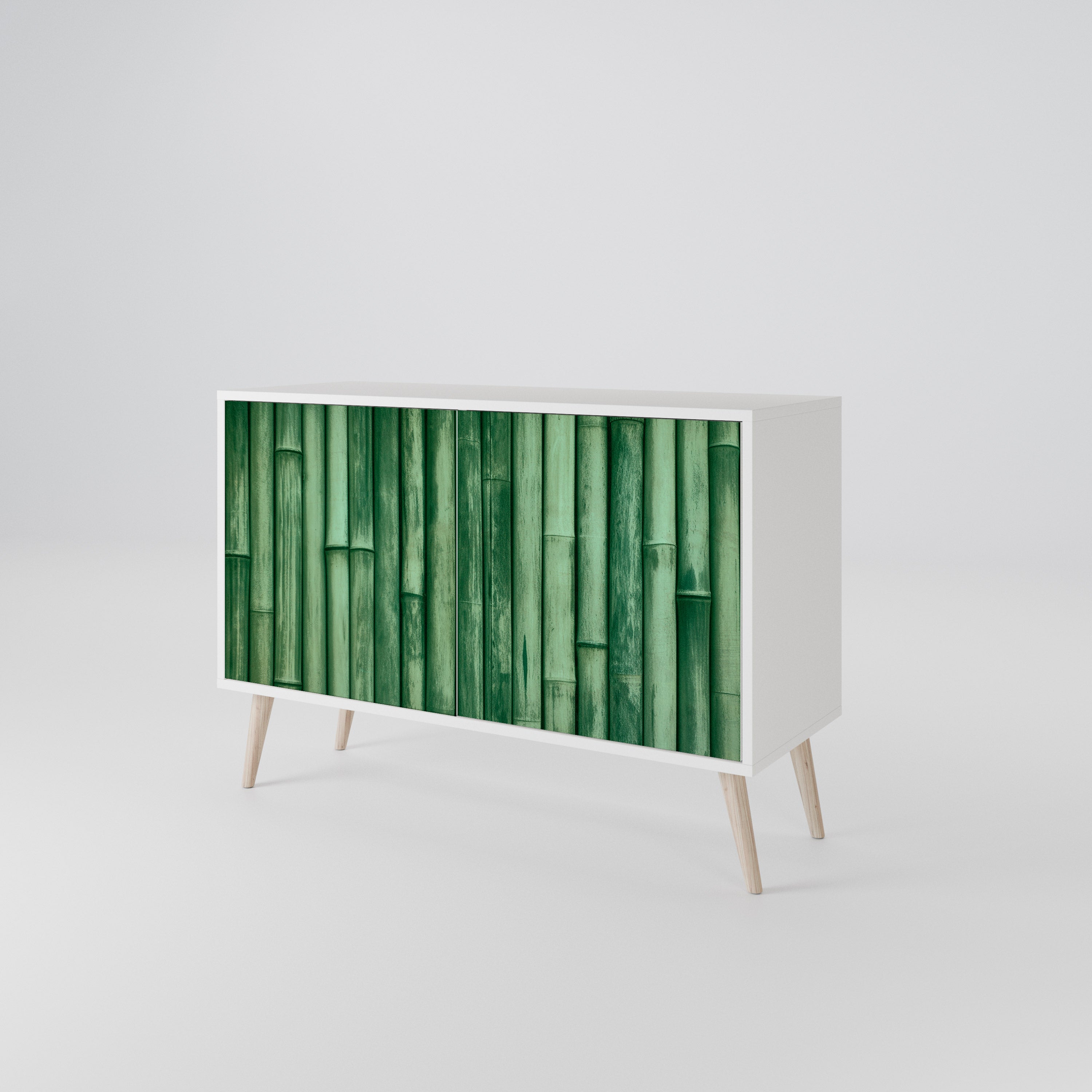 NATURAL GREEN 2-Door Sideboard