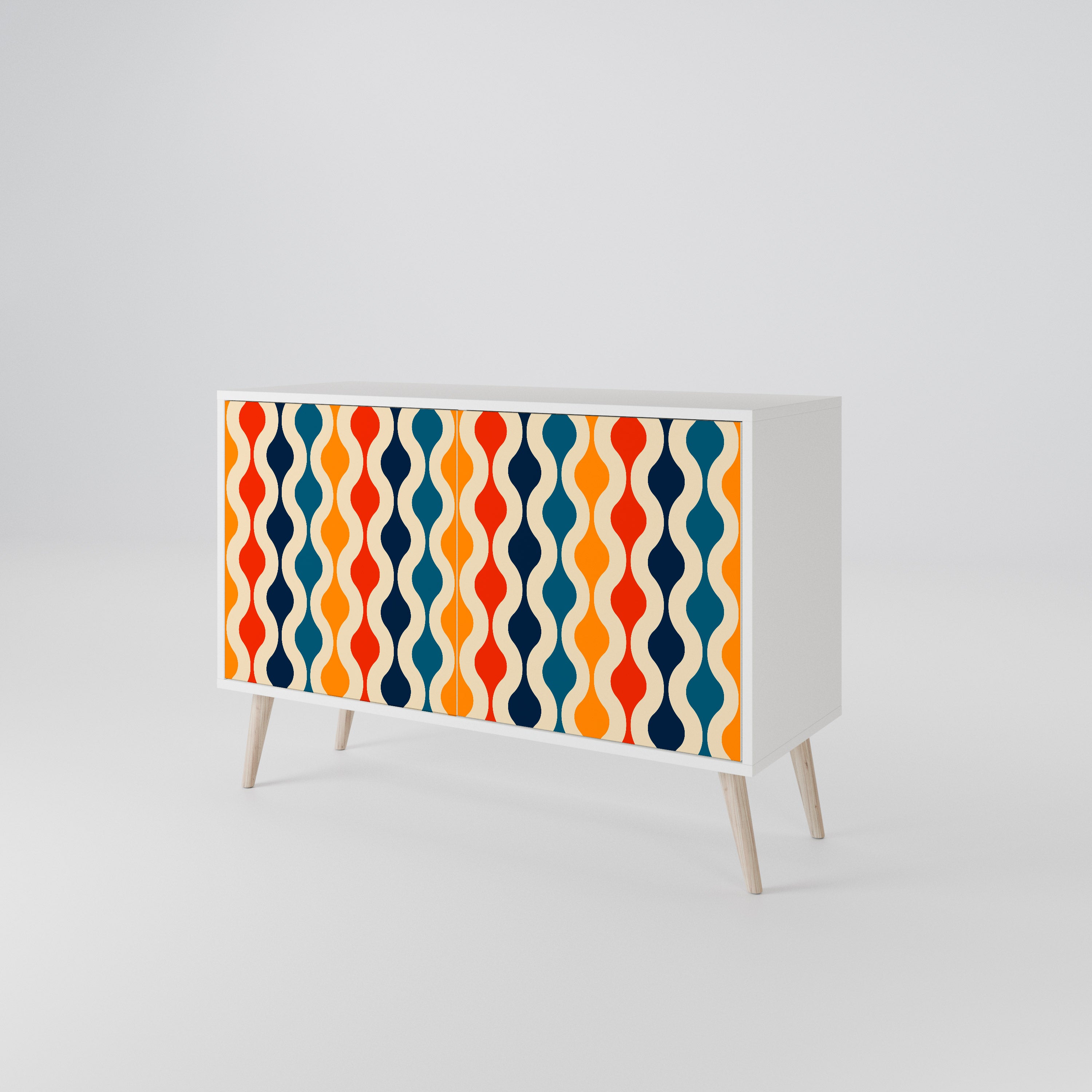 COLORFUL NOSTALGIA 2-Door Sideboard