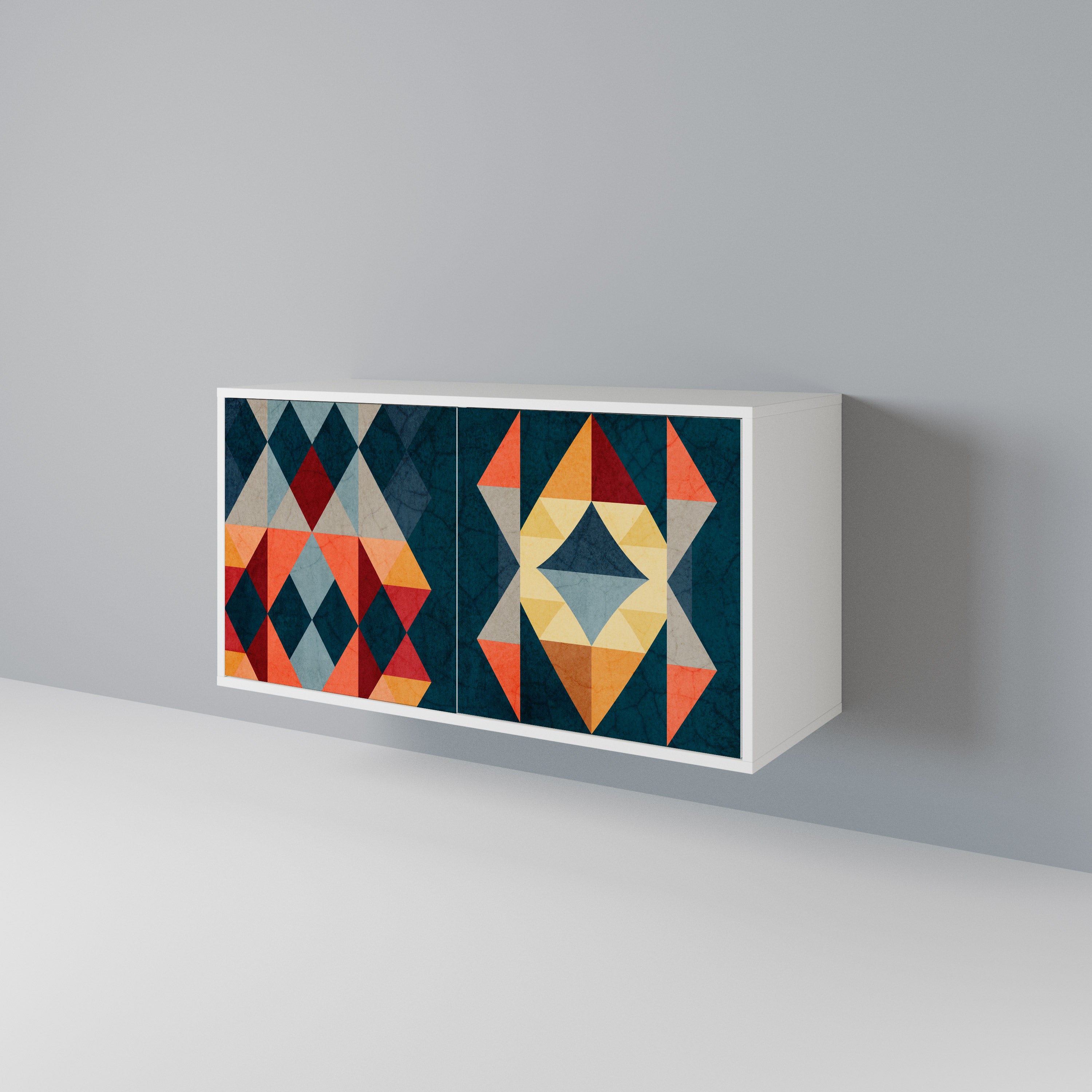 CRACKED ILLUSION 2-Door Sideboard