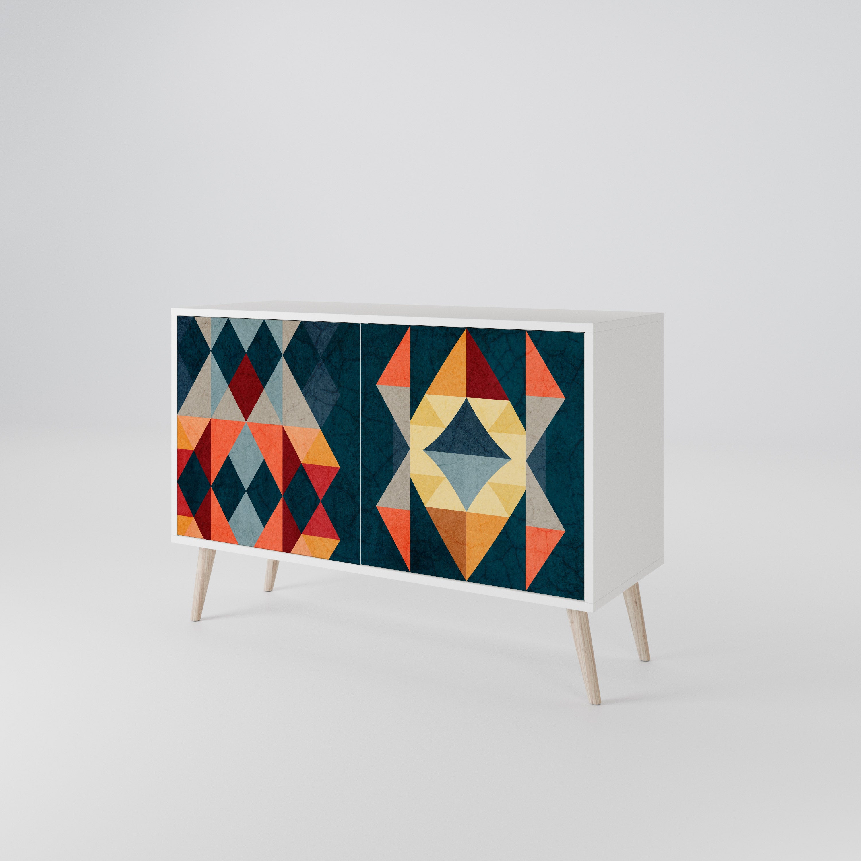CRACKED ILLUSION 2-Door Sideboard