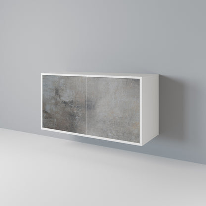 CONCRETE WALL Aparador de 2 Portas