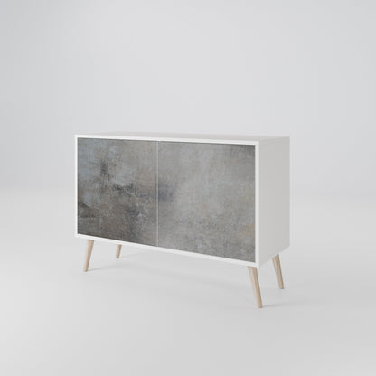 CONCRETE WALL Aparador de 2 Portas