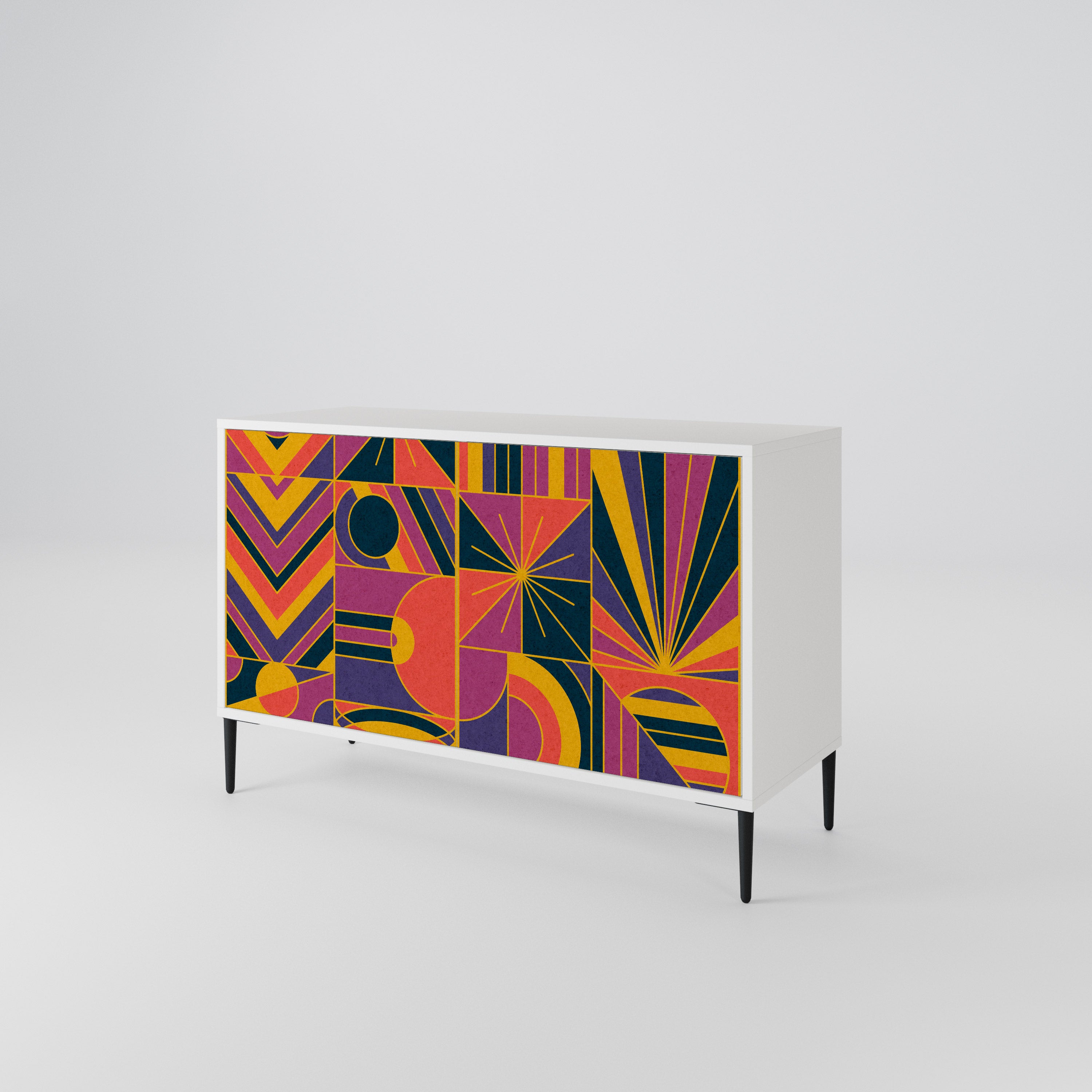 ELECTRIC PATTERNS 2-Door Sideboard