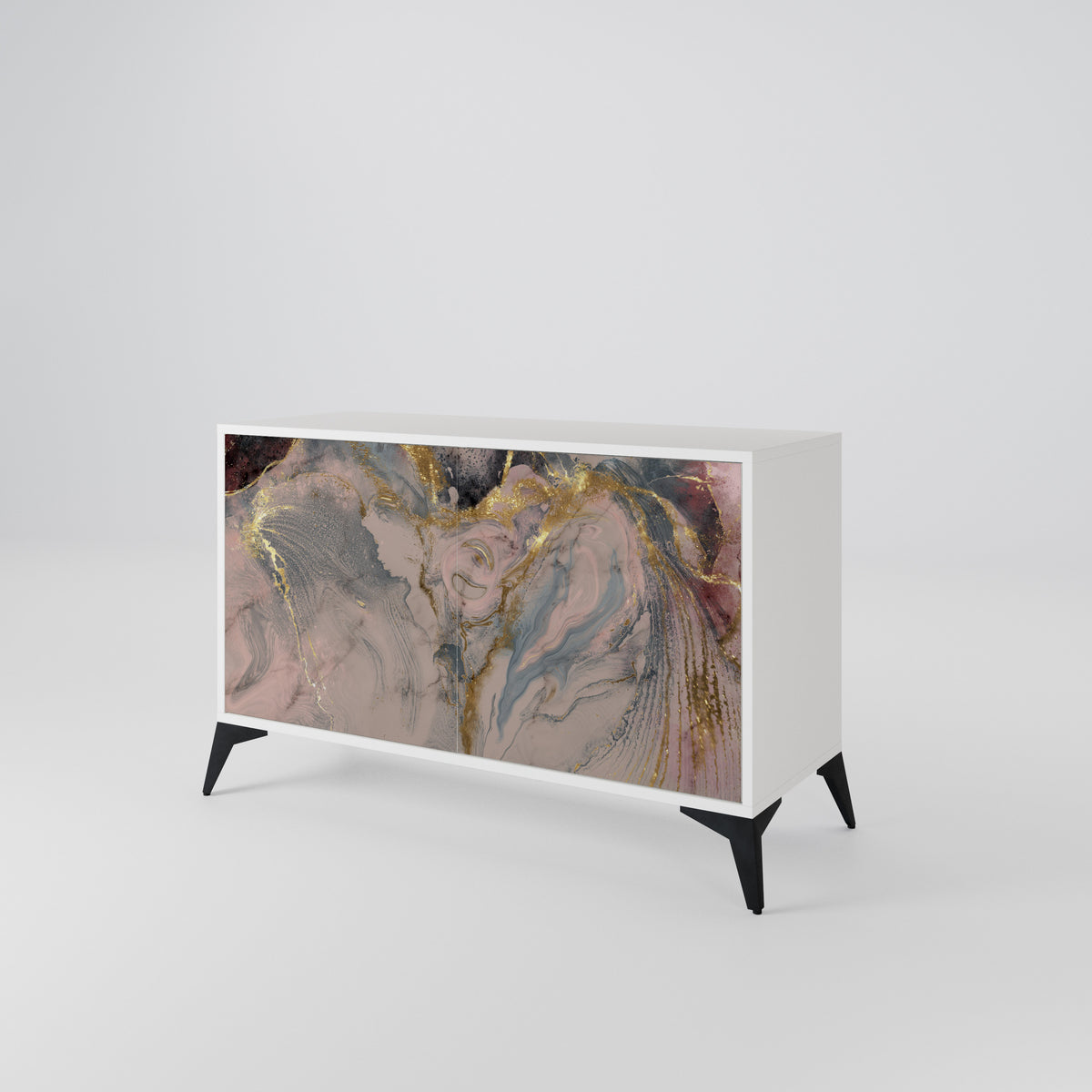 GILDED SWIRLS Aparador de 2 Portas