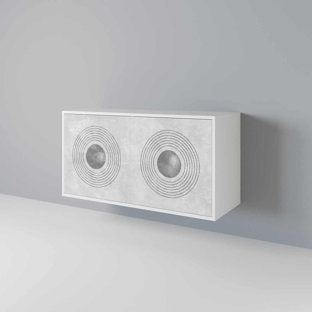 SOLID CIRCLES Aparador de 2 Portas