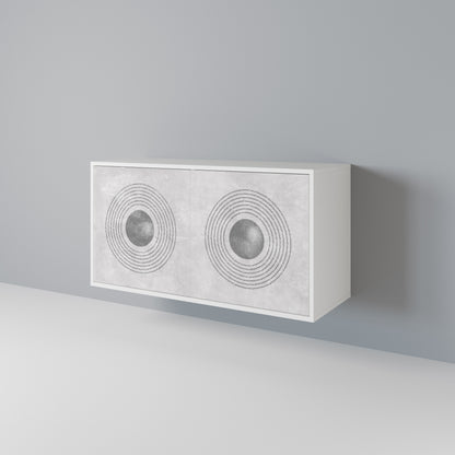 SOLID CIRCLES Aparador de 2 Portas