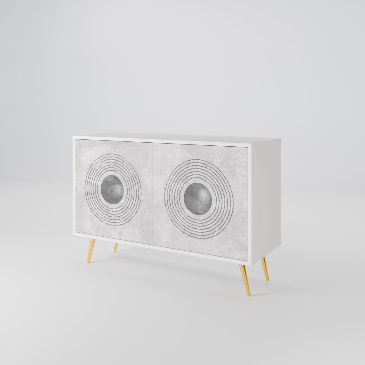 SOLID CIRCLES Aparador de 2 Portas