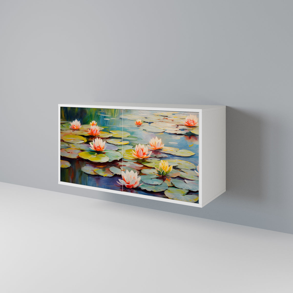 BLOOMING WATERS Aparador de 2 Portas
