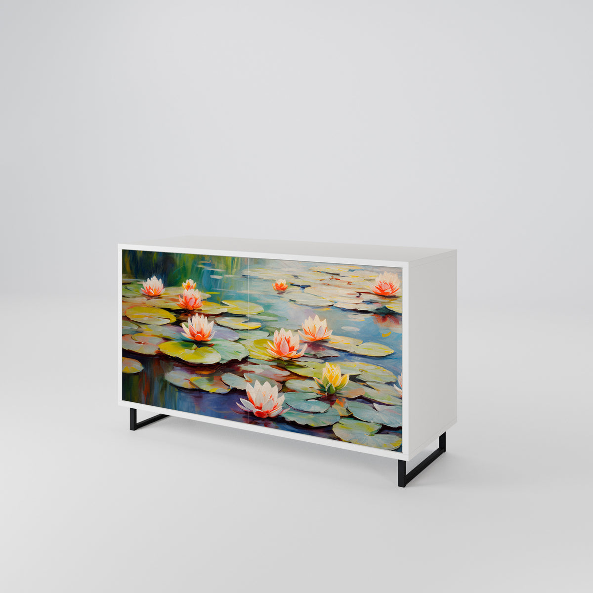 BLOOMING WATERS Aparador de 2 Portas
