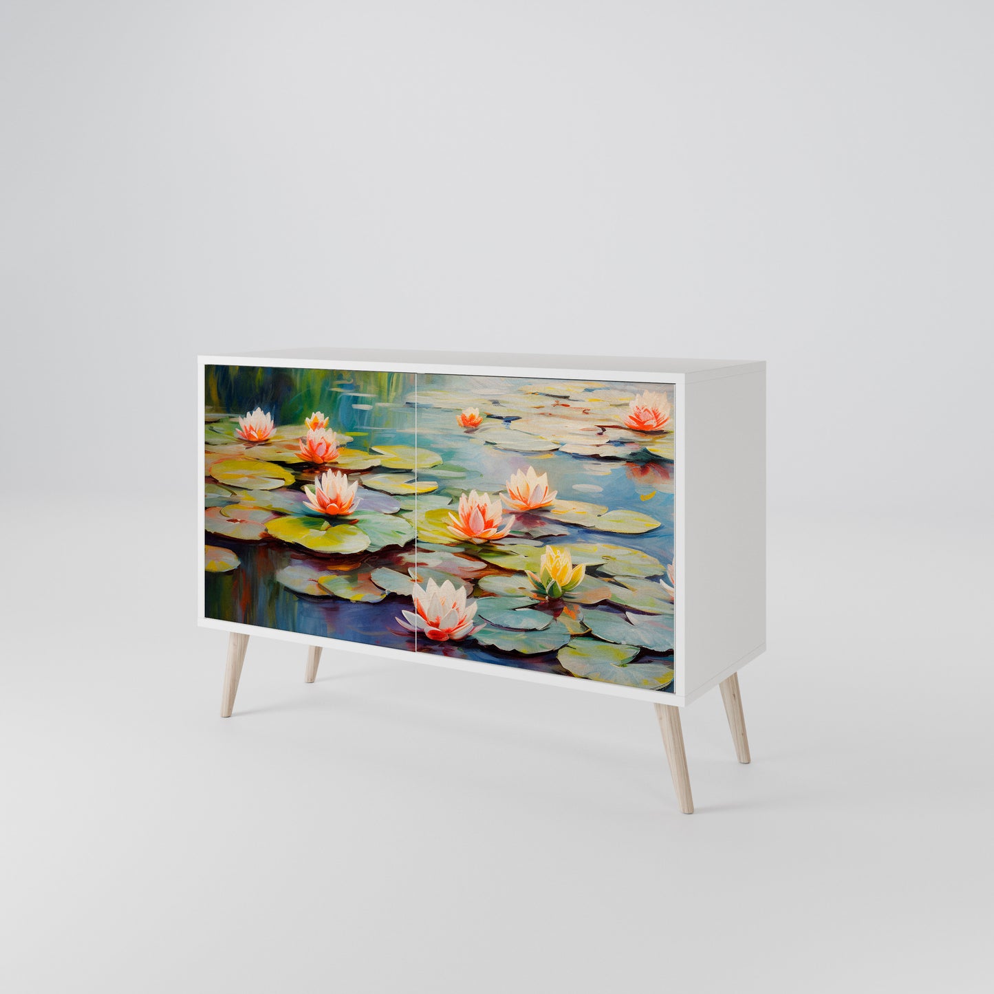 BLOOMING WATERS Aparador de 2 Portas