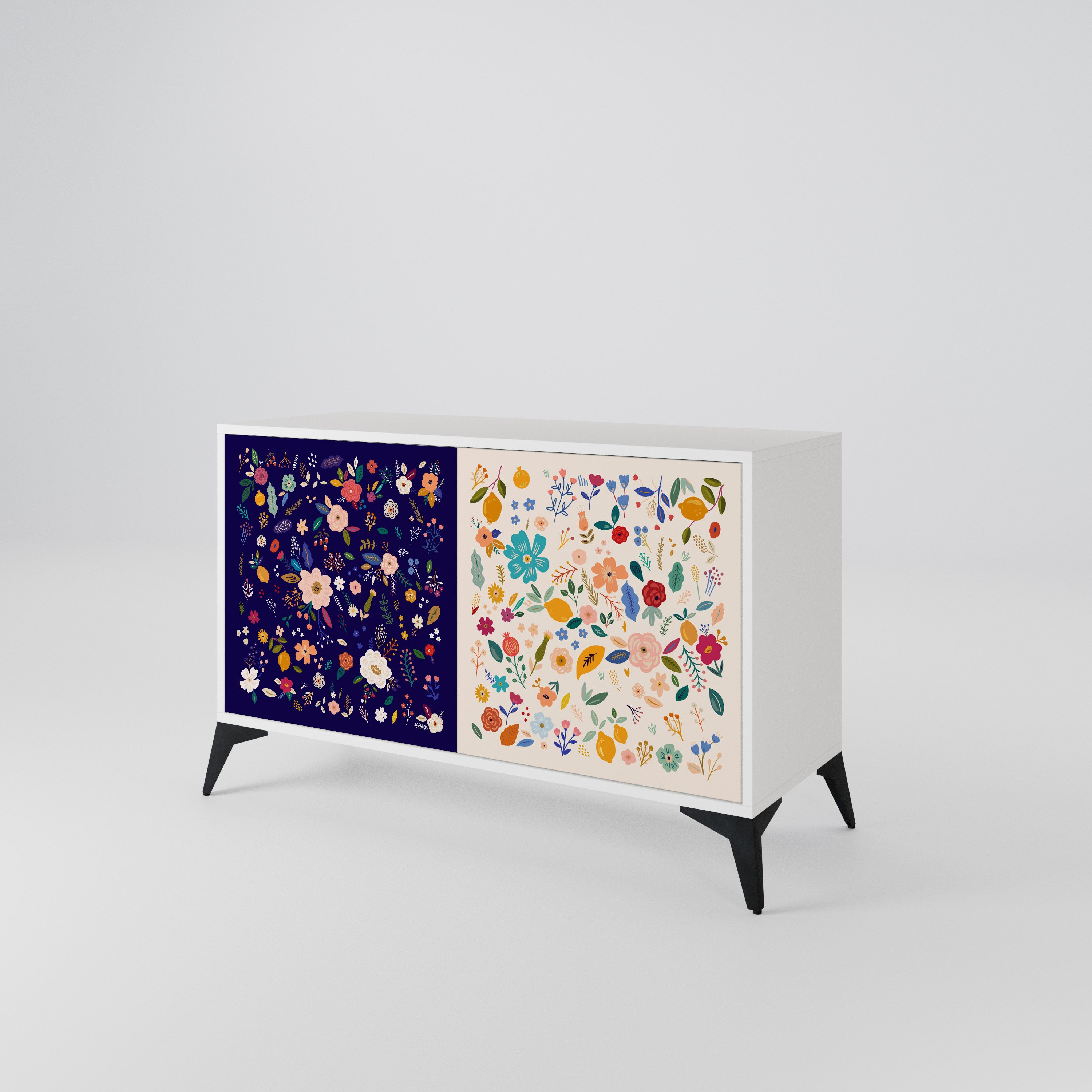 FLORAL COMBINATION 2-Door Sideboard