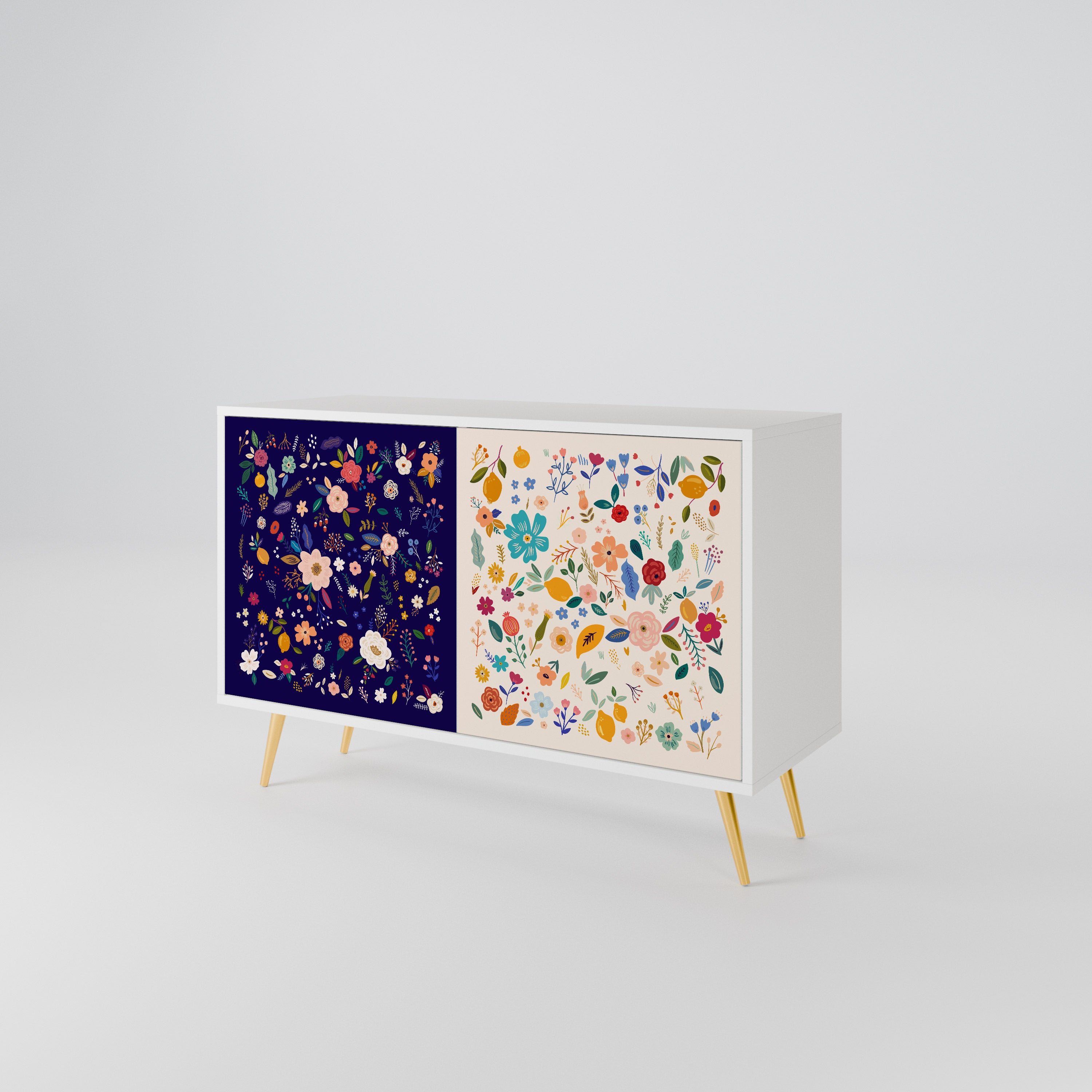 FLORAL COMBINATION 2-Door Sideboard