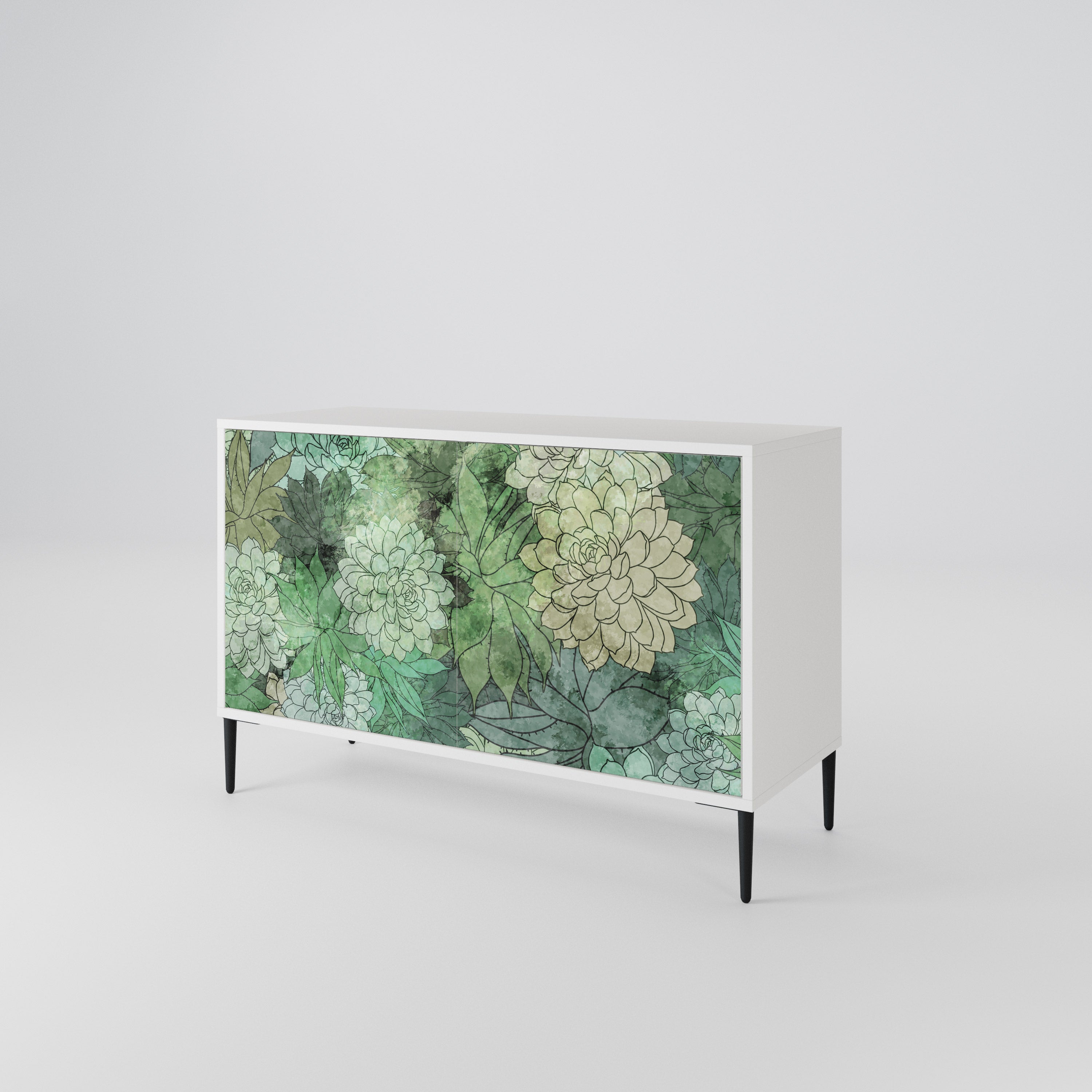 SUCCULENT CLUSTER 2-Door Sideboard