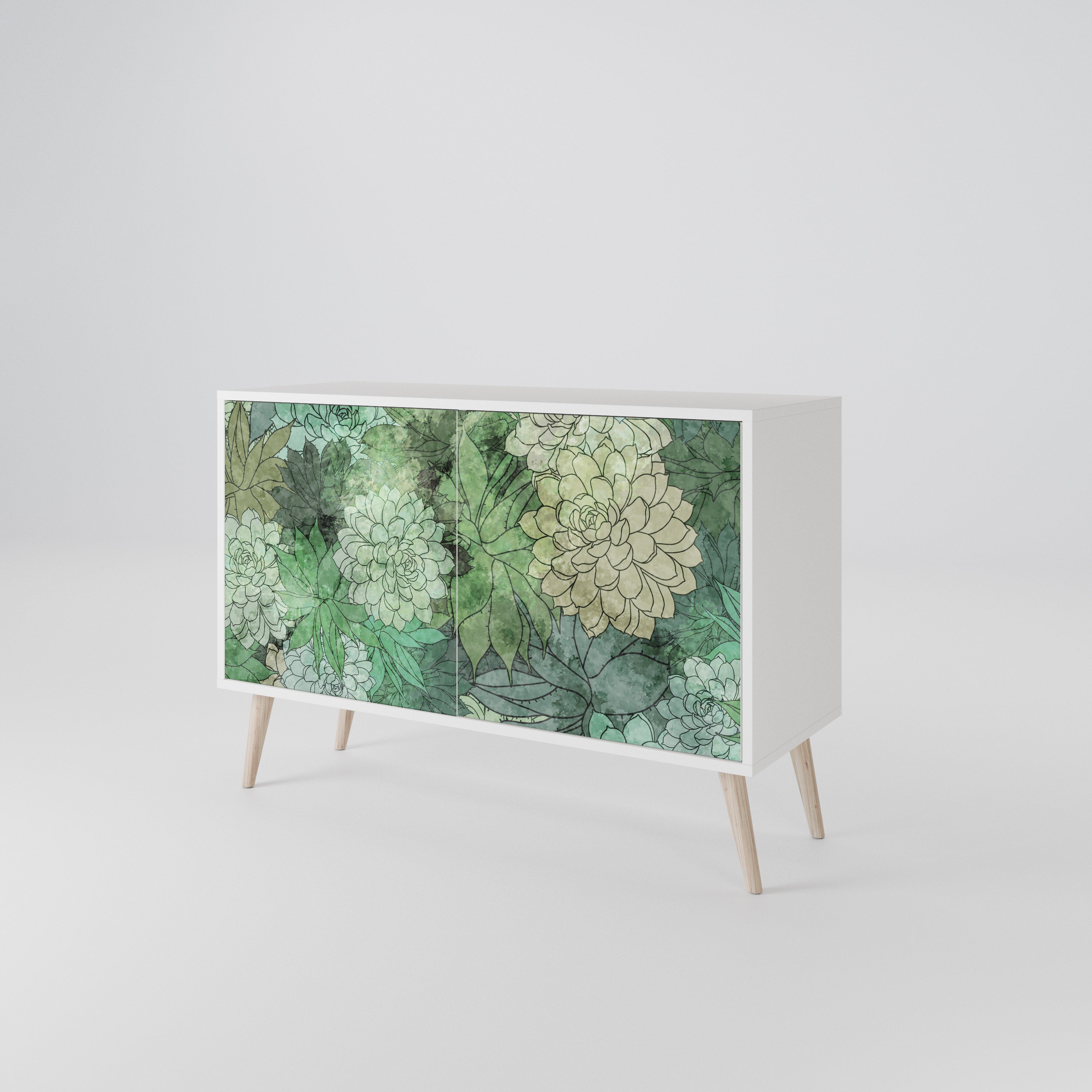 SUCCULENT CLUSTER 2-Door Sideboard