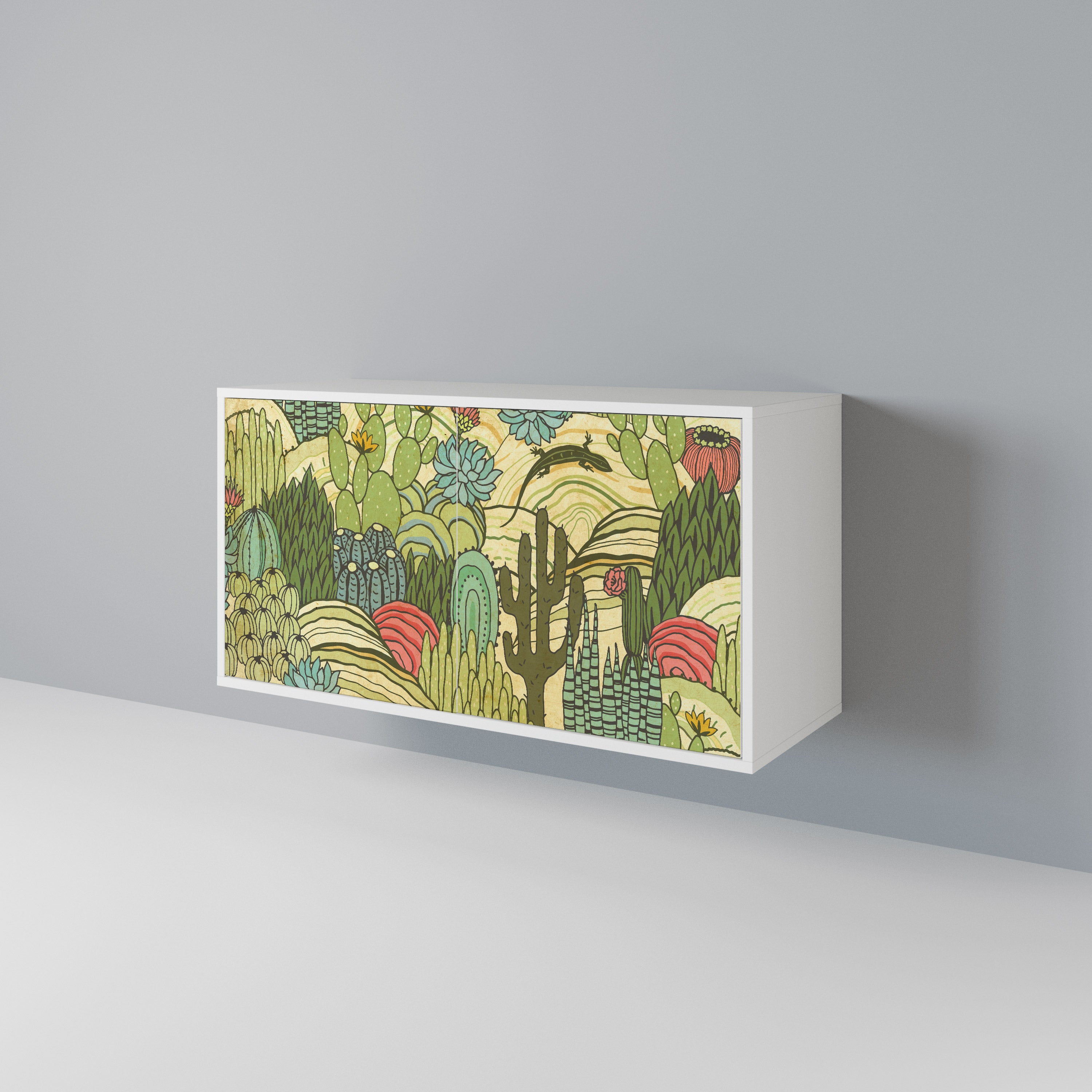 SUCCULENTS KALEIDOSCOPE 2-Door Sideboard