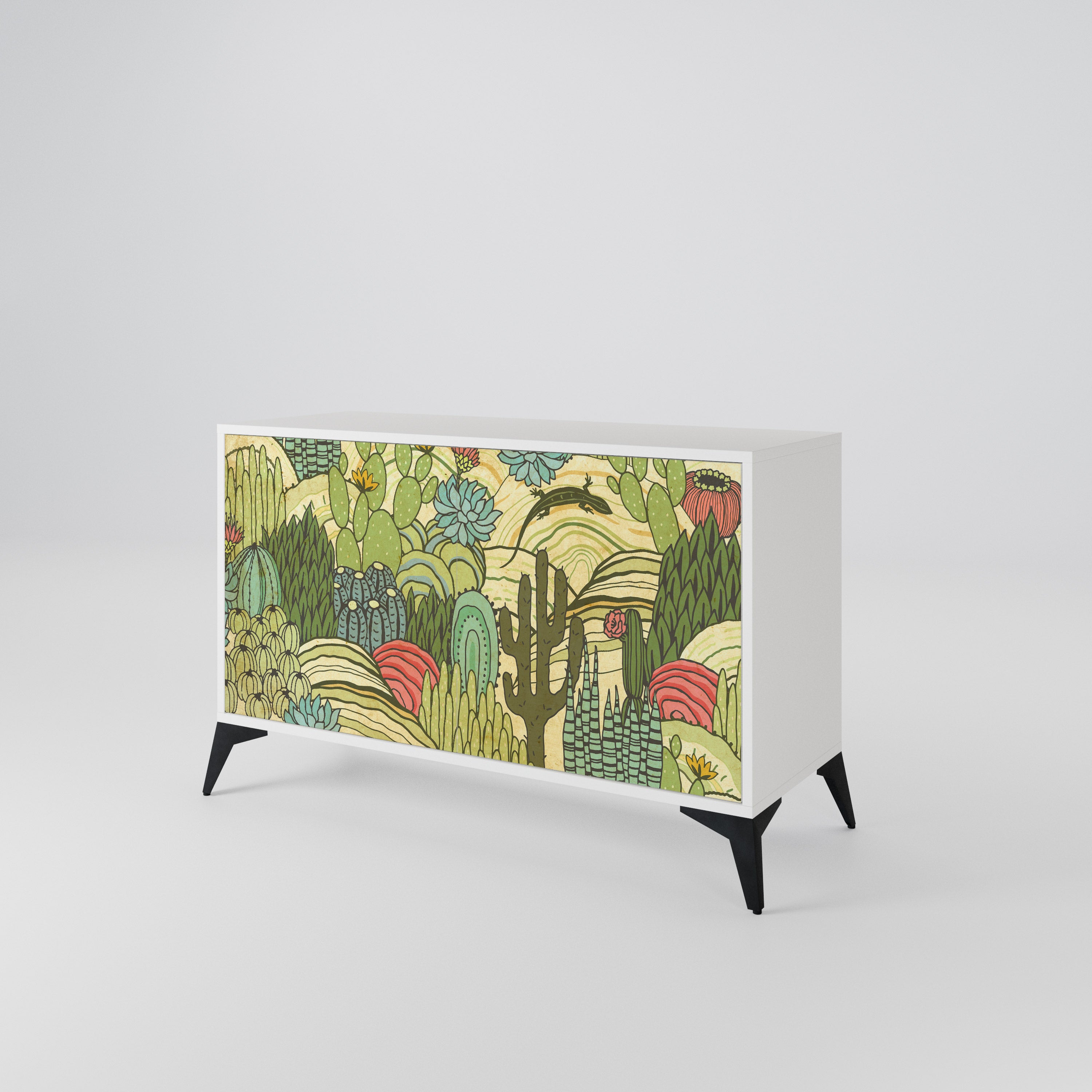 SUCCULENTS KALEIDOSCOPE 2-Door Sideboard