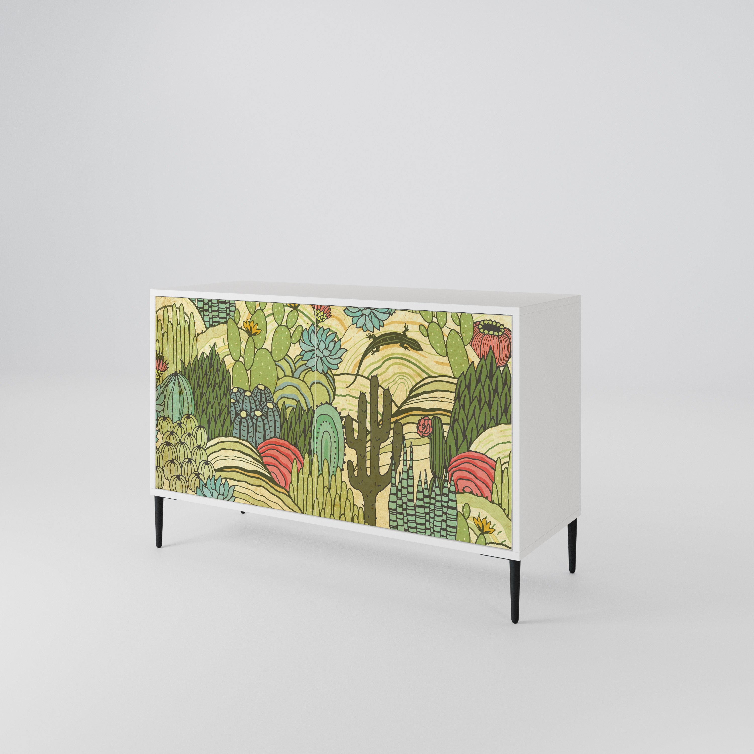 SUCCULENTS KALEIDOSCOPE 2-Door Sideboard