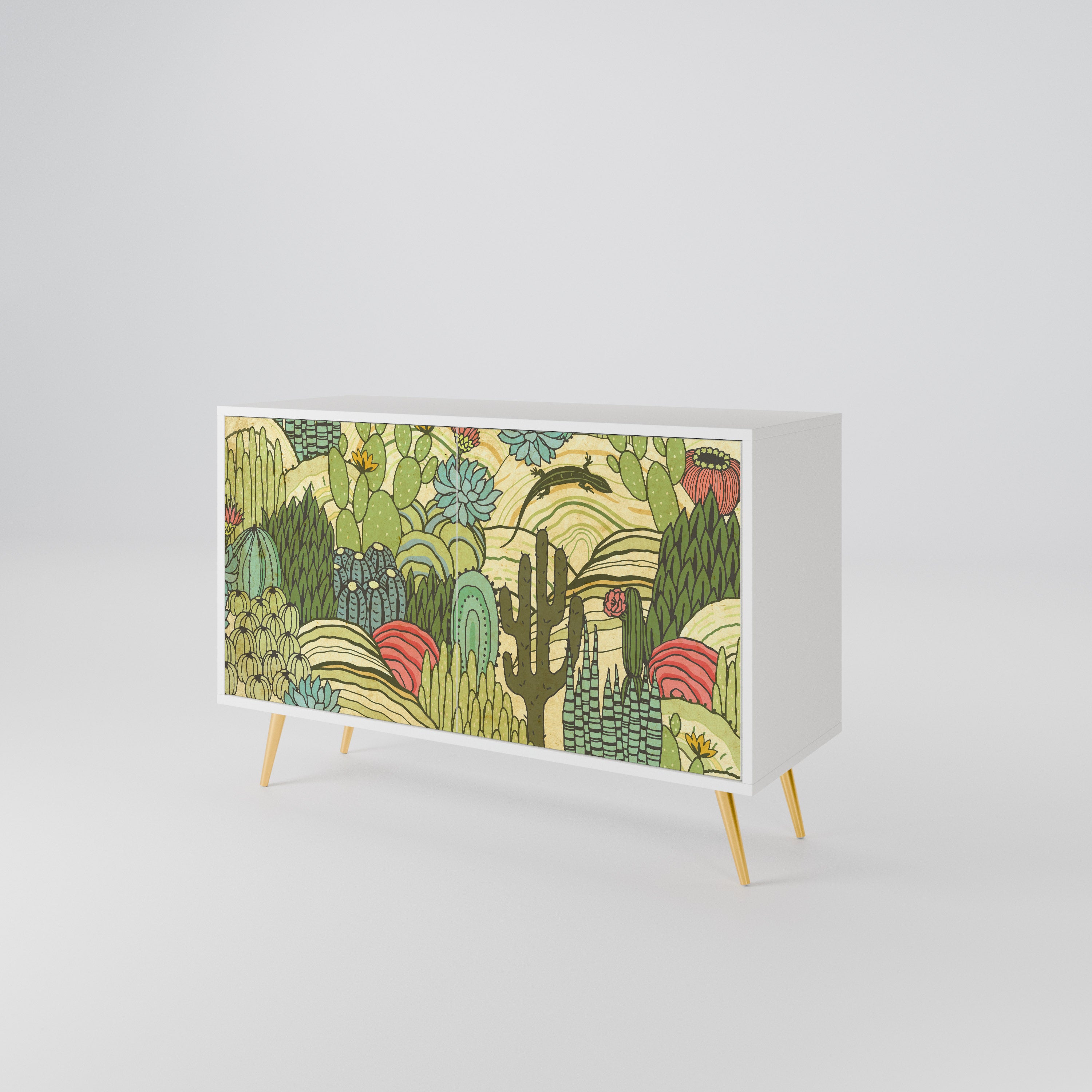 SUCCULENTS KALEIDOSCOPE 2-Door Sideboard