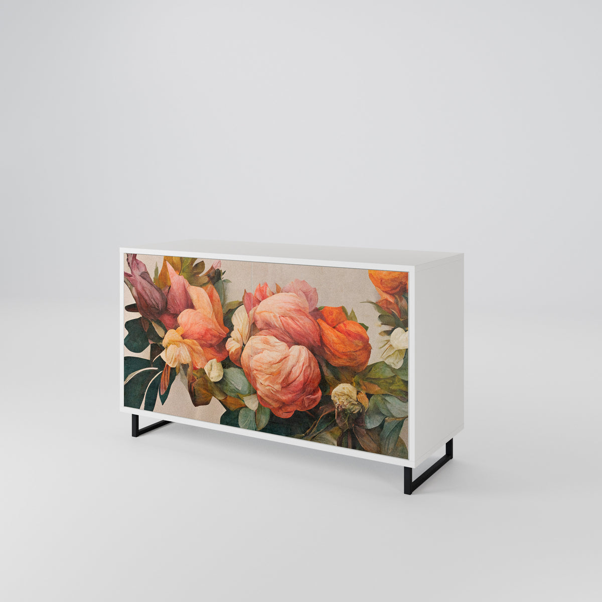 STYLISH BEAUTY Aparador de 2 Portas
