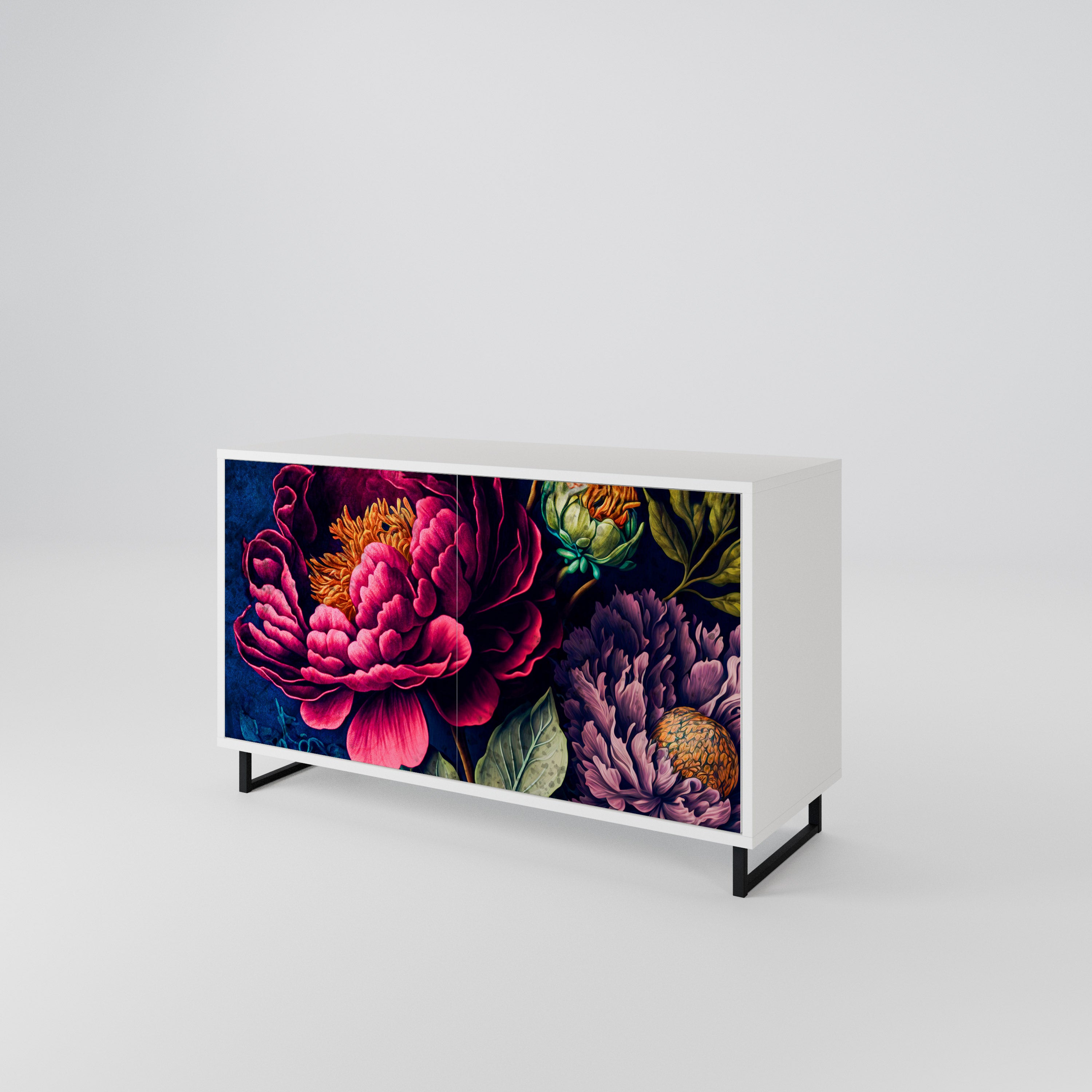 BLOOMING ELEGANCE Aparador de 2 Portas