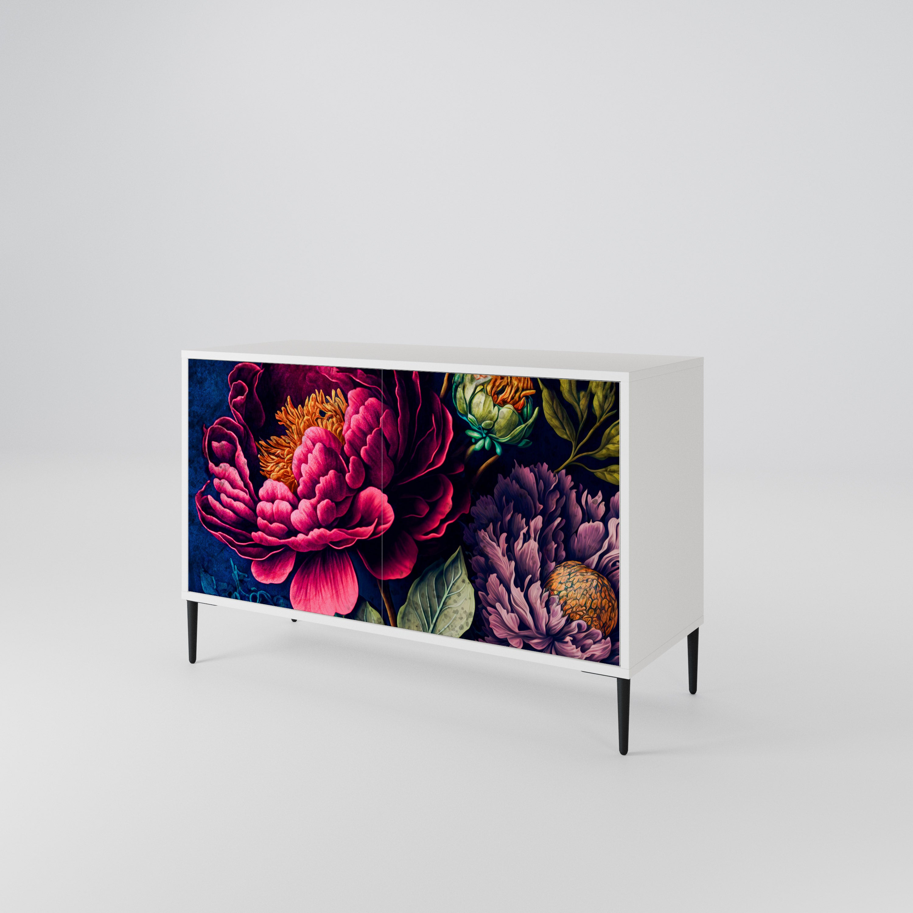 BLOOMING ELEGANCE Aparador de 2 Portas