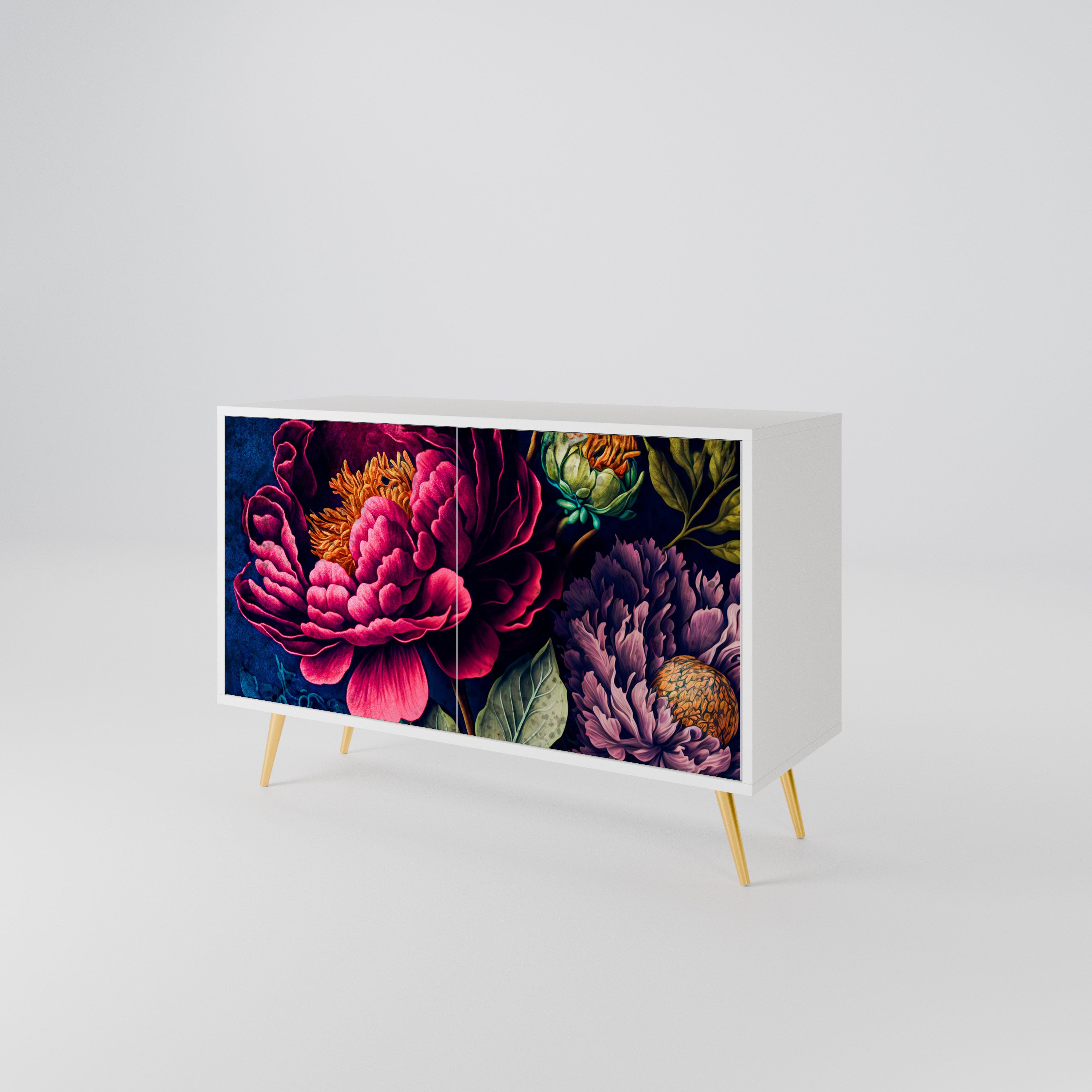 BLOOMING ELEGANCE Aparador de 2 Portas