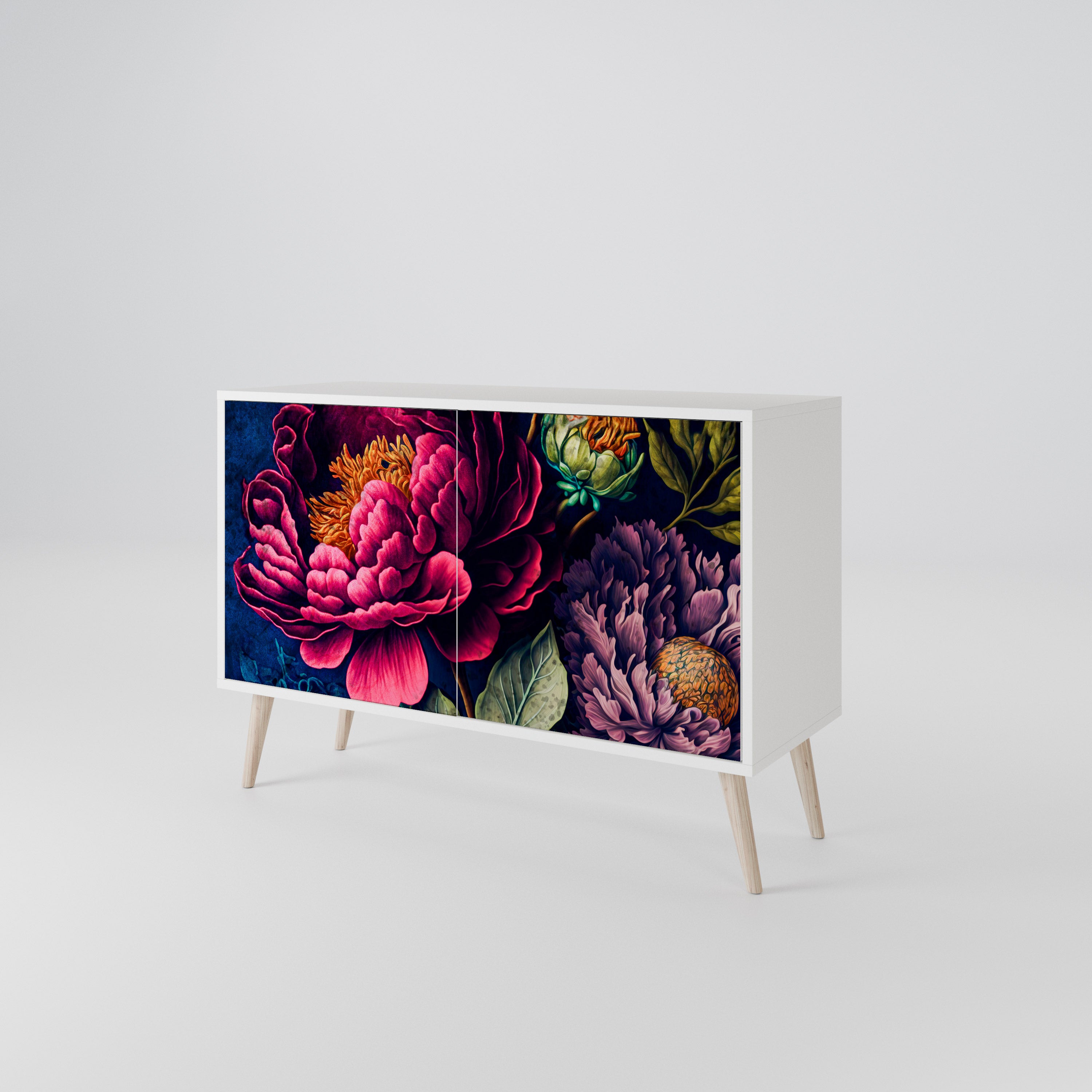 BLOOMING ELEGANCE Aparador de 2 Portas