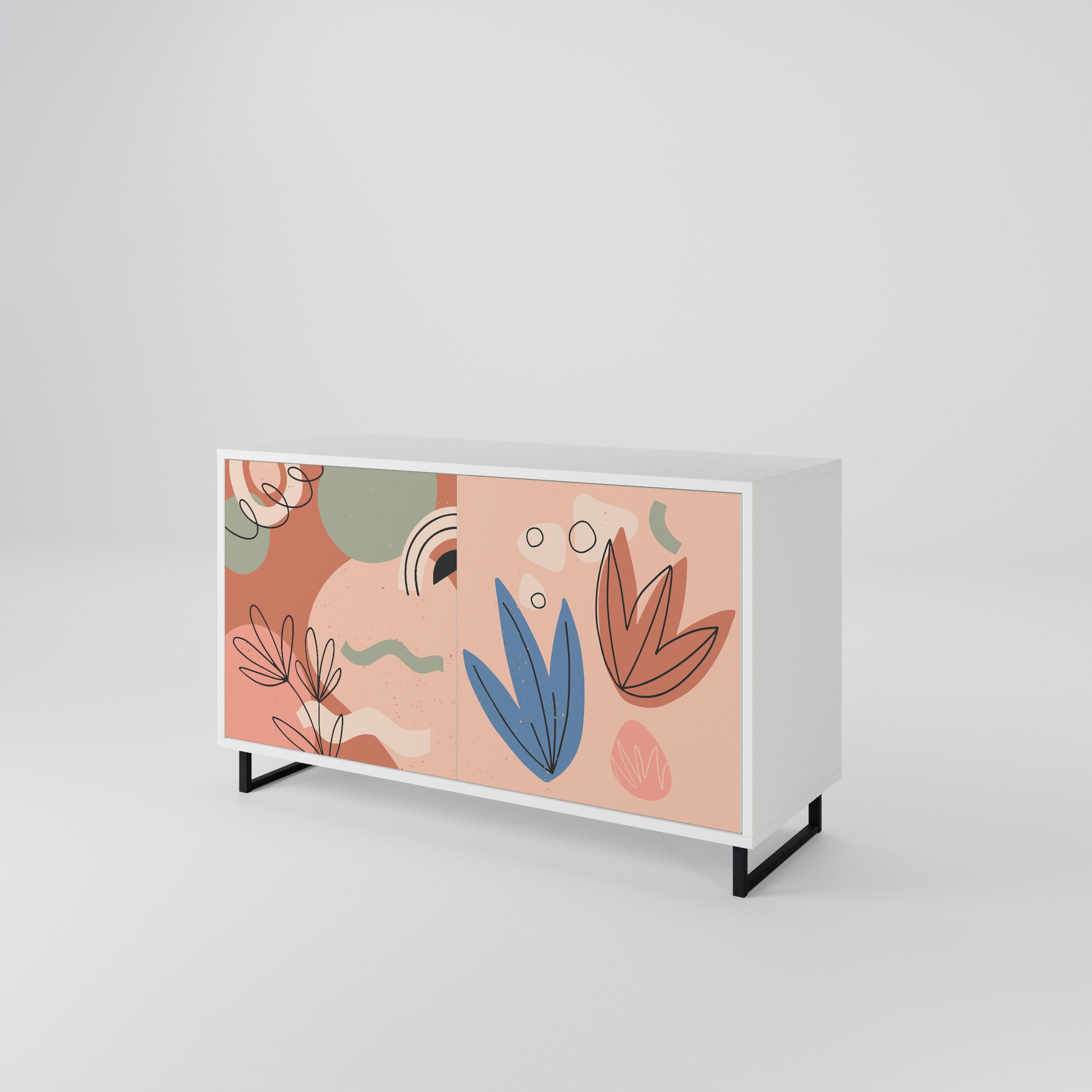 PASTEL DESTINY 2-Door Sideboard