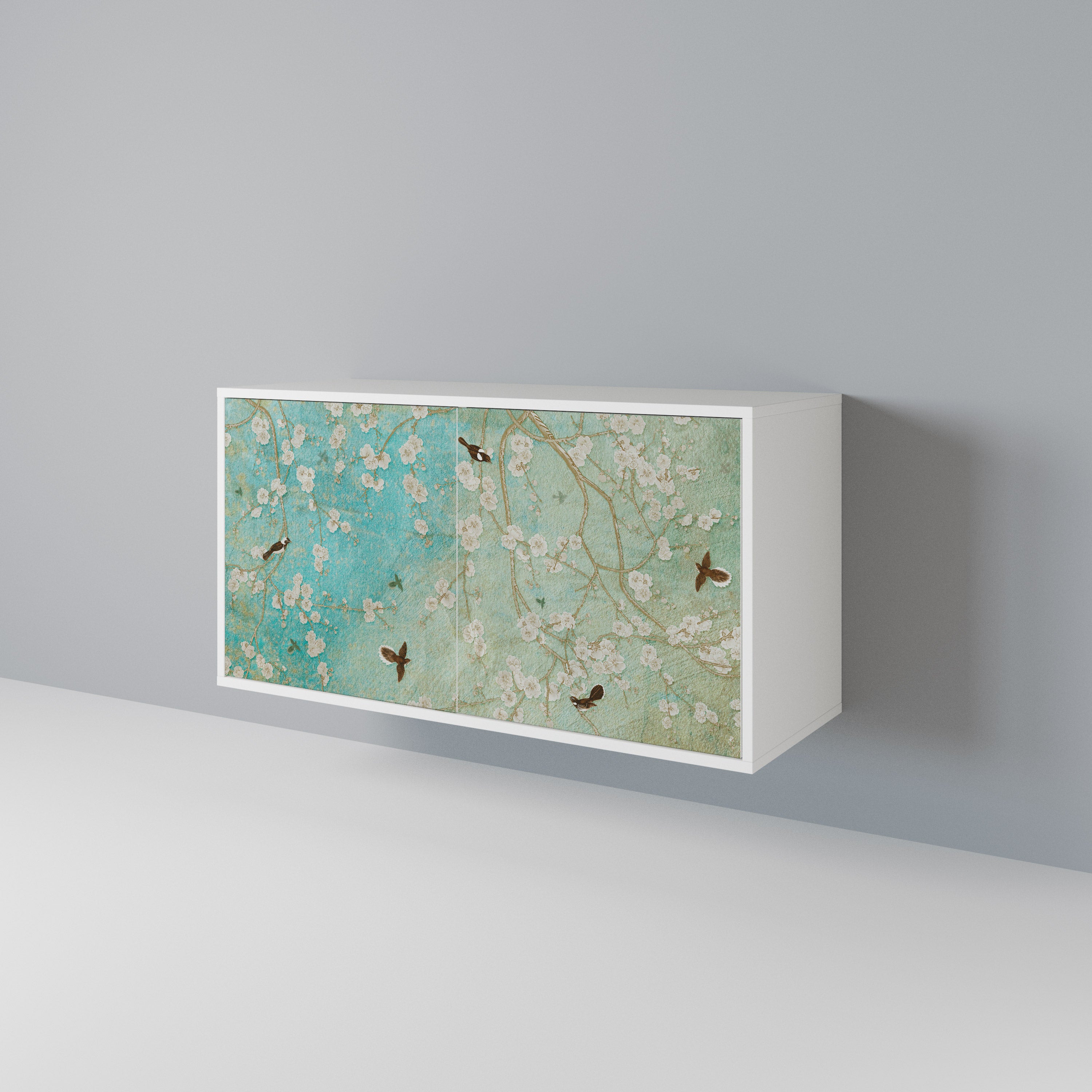 BLOOMING CHARM 2-Door Sideboard
