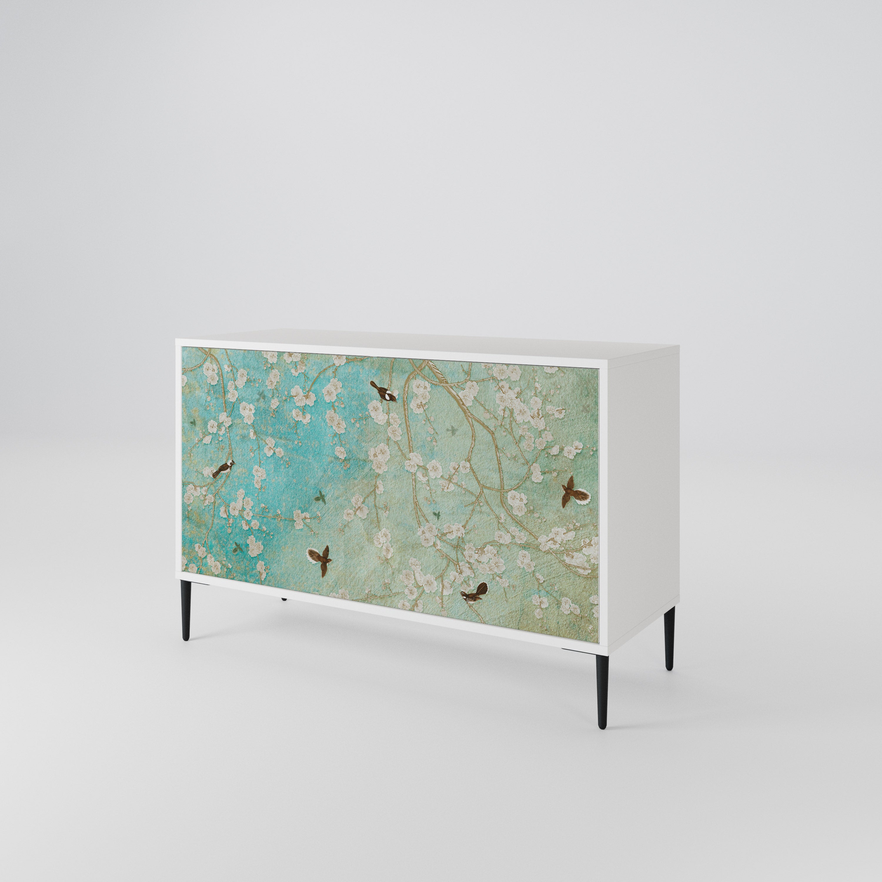 BLOOMING CHARM 2-Door Sideboard