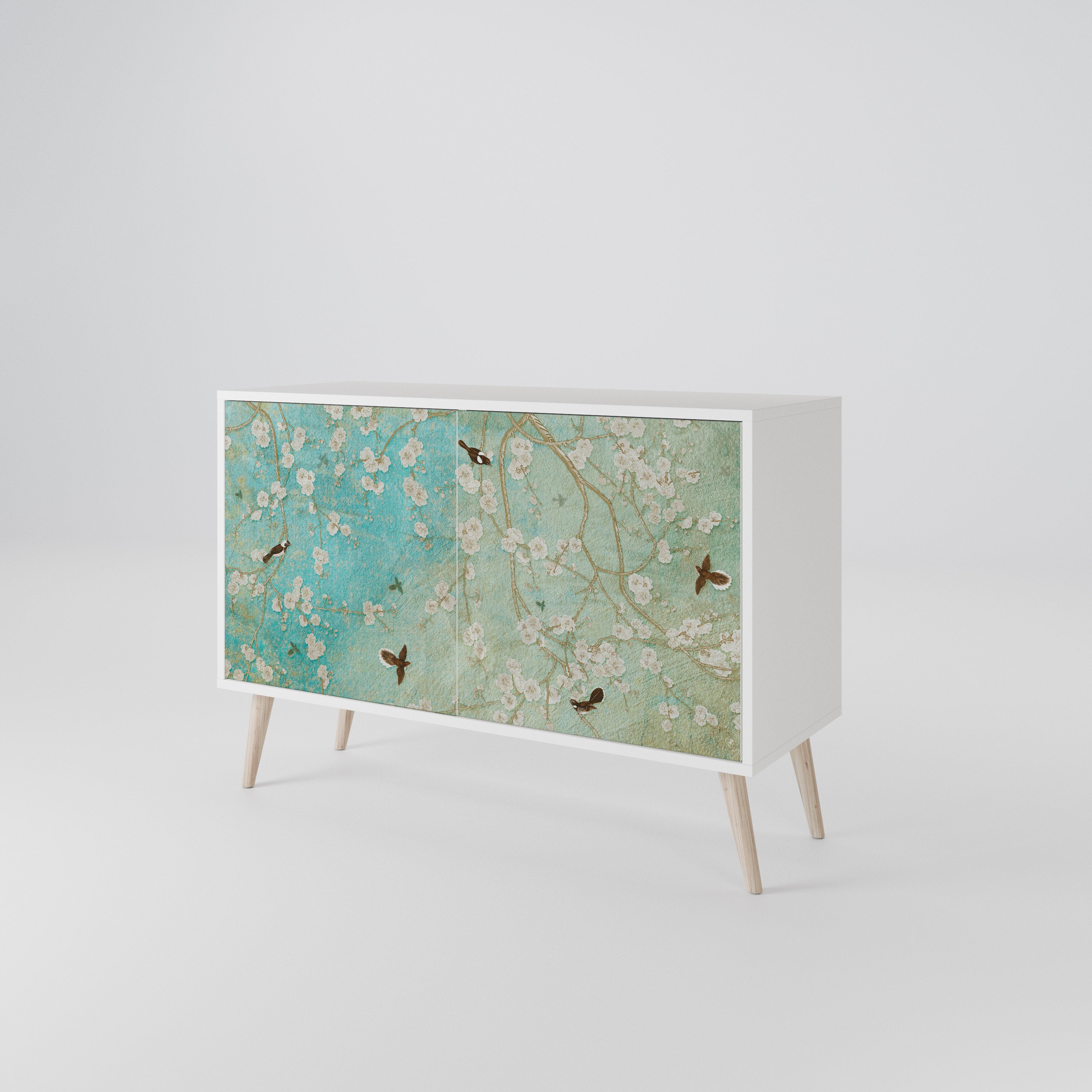 BLOOMING CHARM 2-Door Sideboard