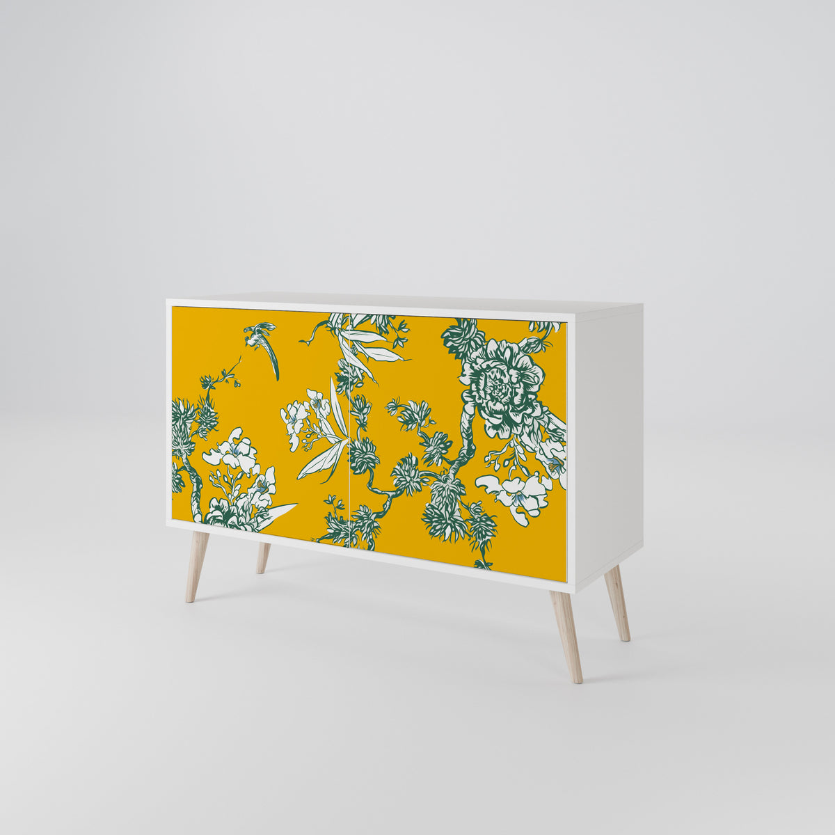 YELLOW CHINOISERIE Aparador de 2 Portas