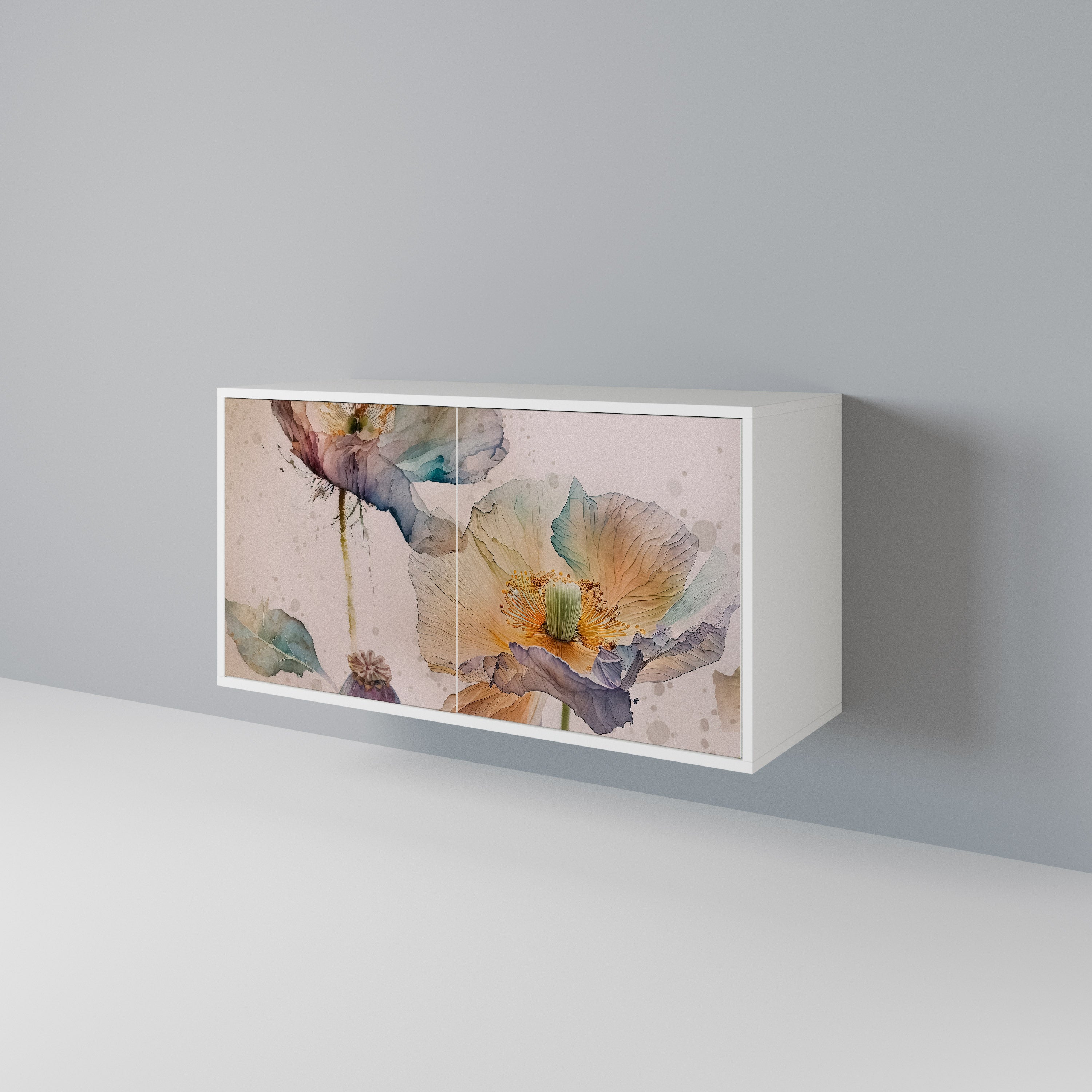 SOFTEN POPPY 2-Door Sideboard