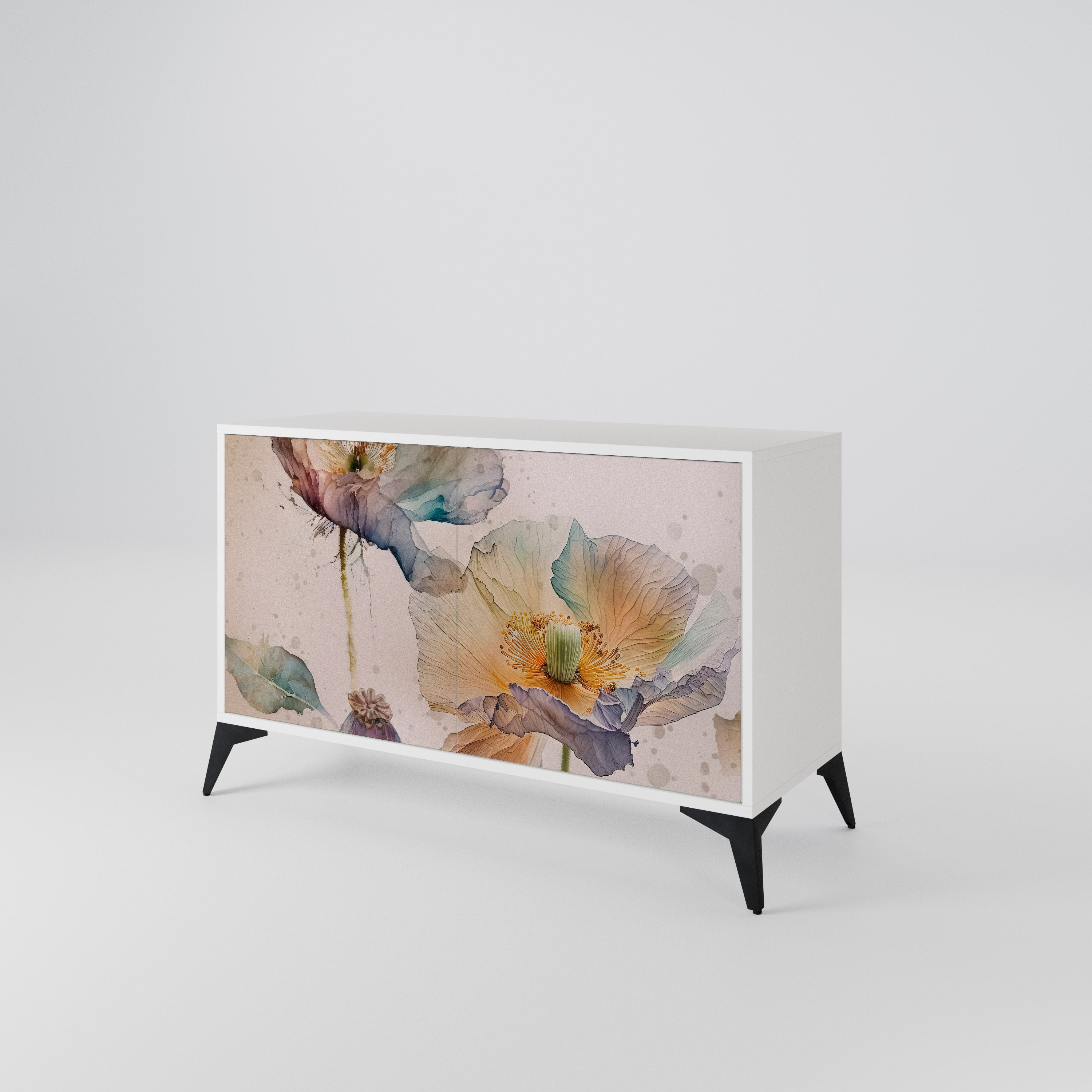 SOFTEN POPPY 2-Door Sideboard