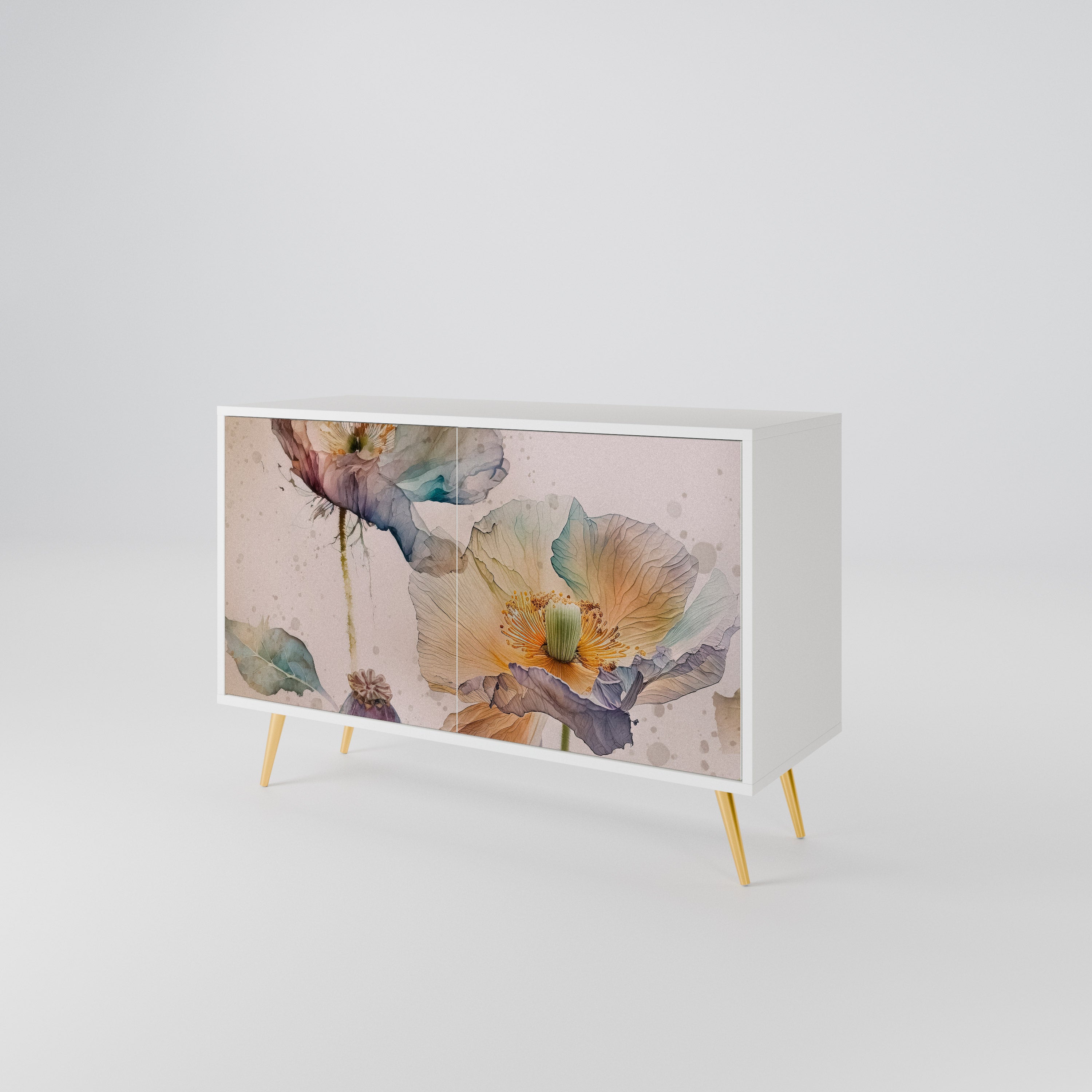 SOFTEN POPPY 2-Door Sideboard