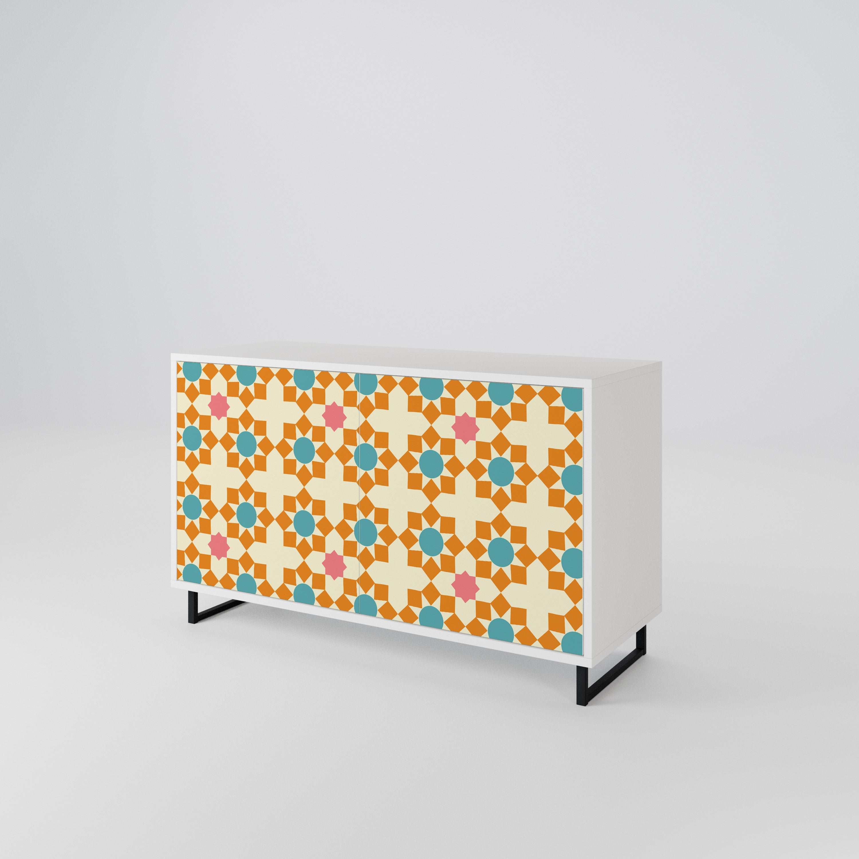 FLORAL DECOR 2-Door Sideboard