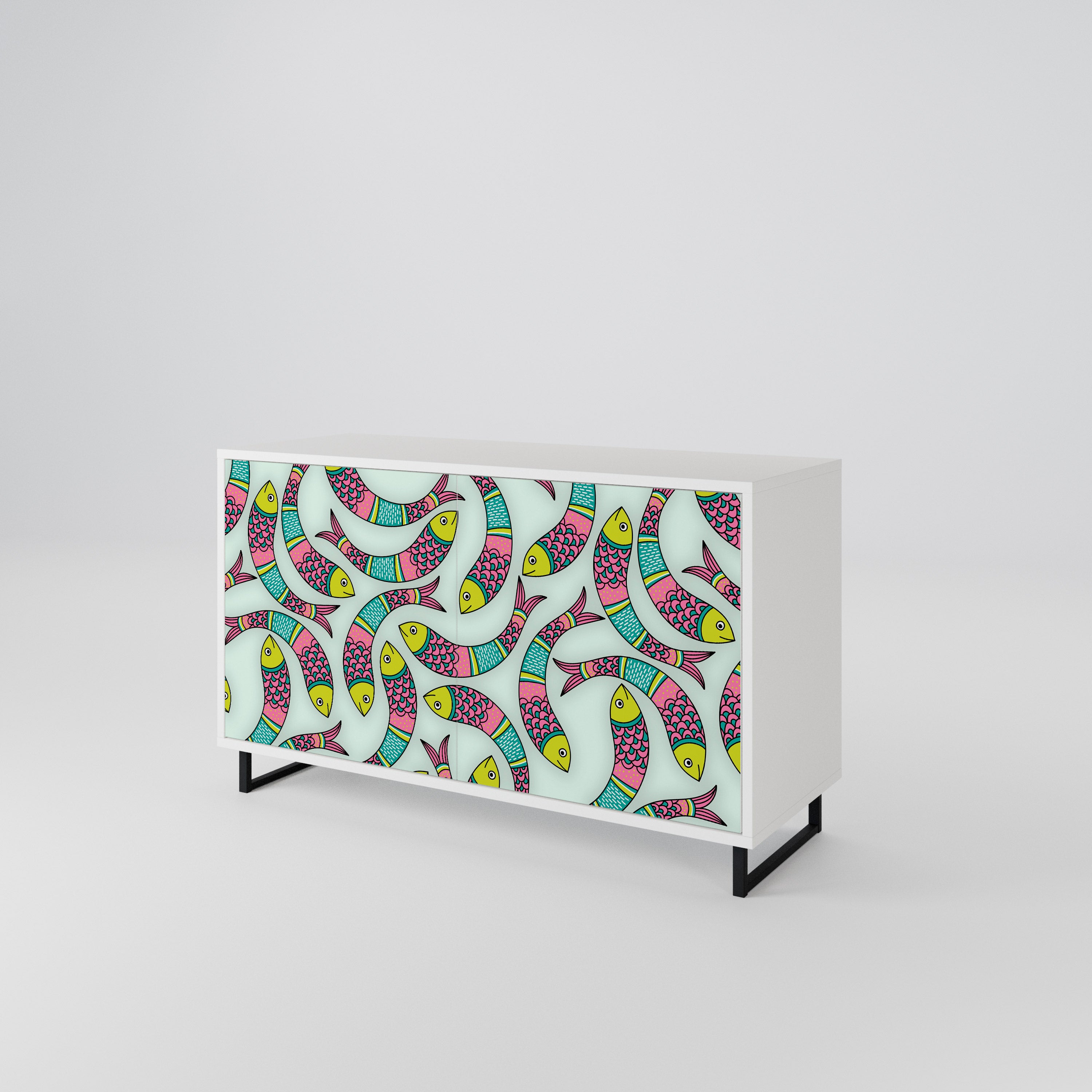 INDIAN FISH 2-Door Sideboard