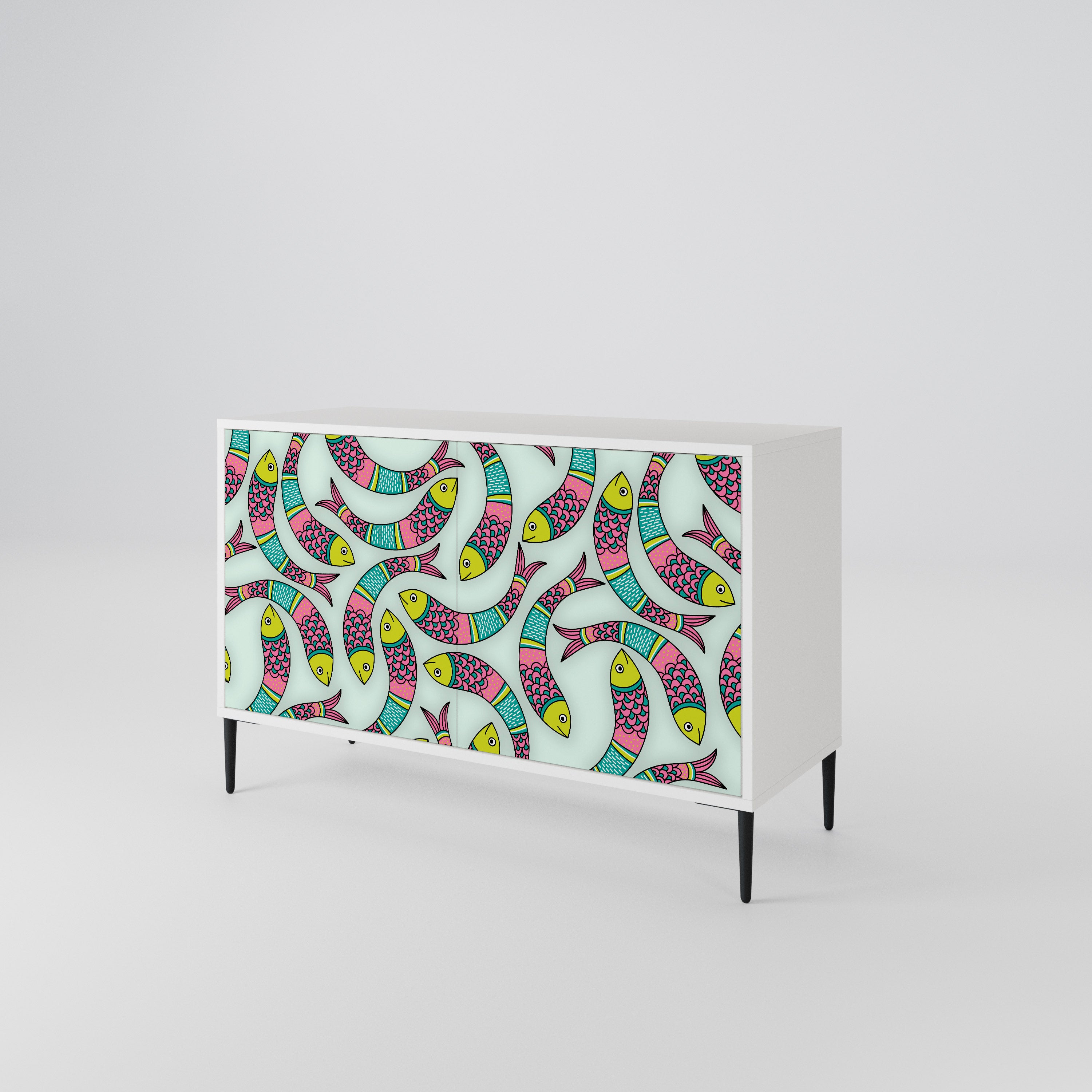 INDIAN FISH 2-Door Sideboard