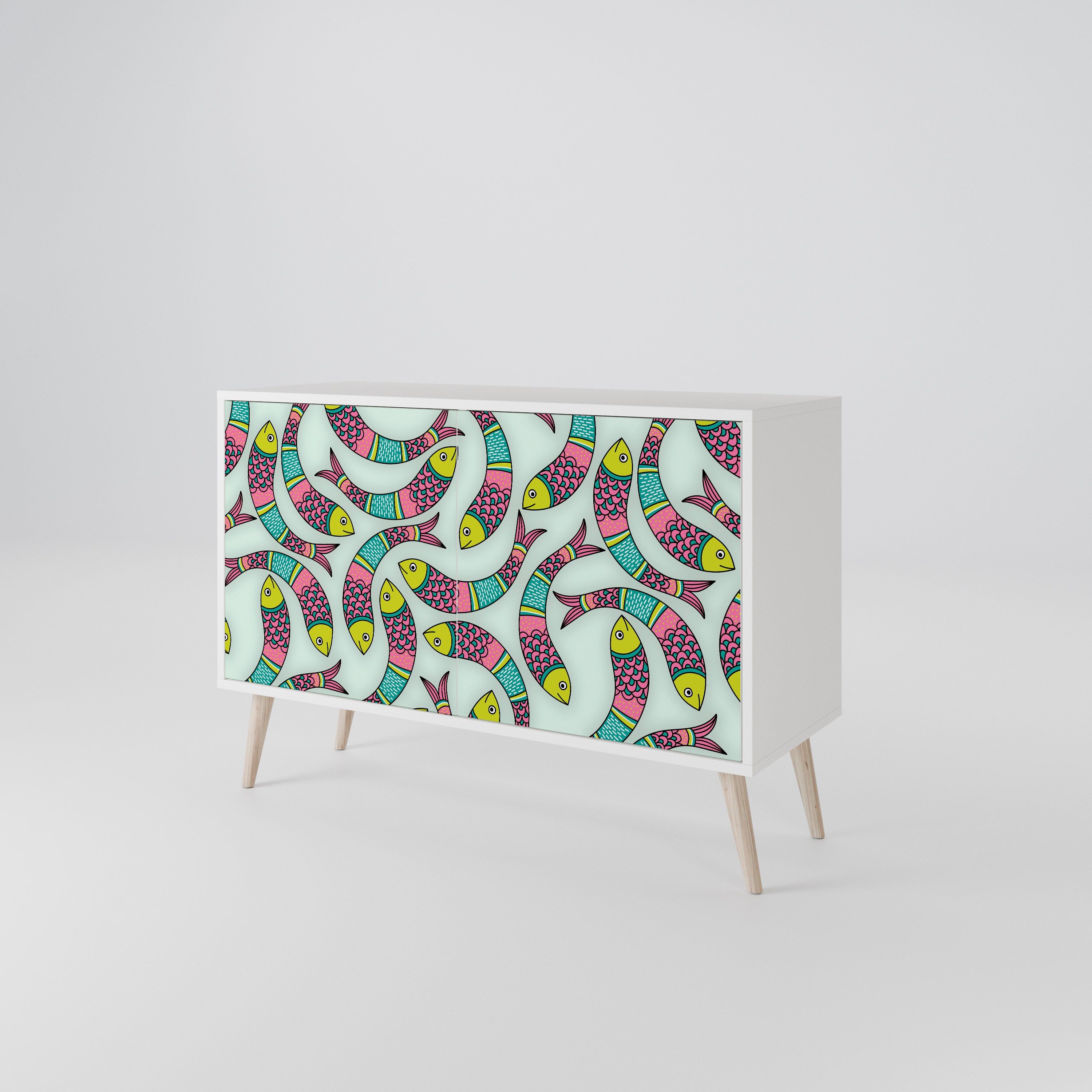 INDIAN FISH 2-Door Sideboard