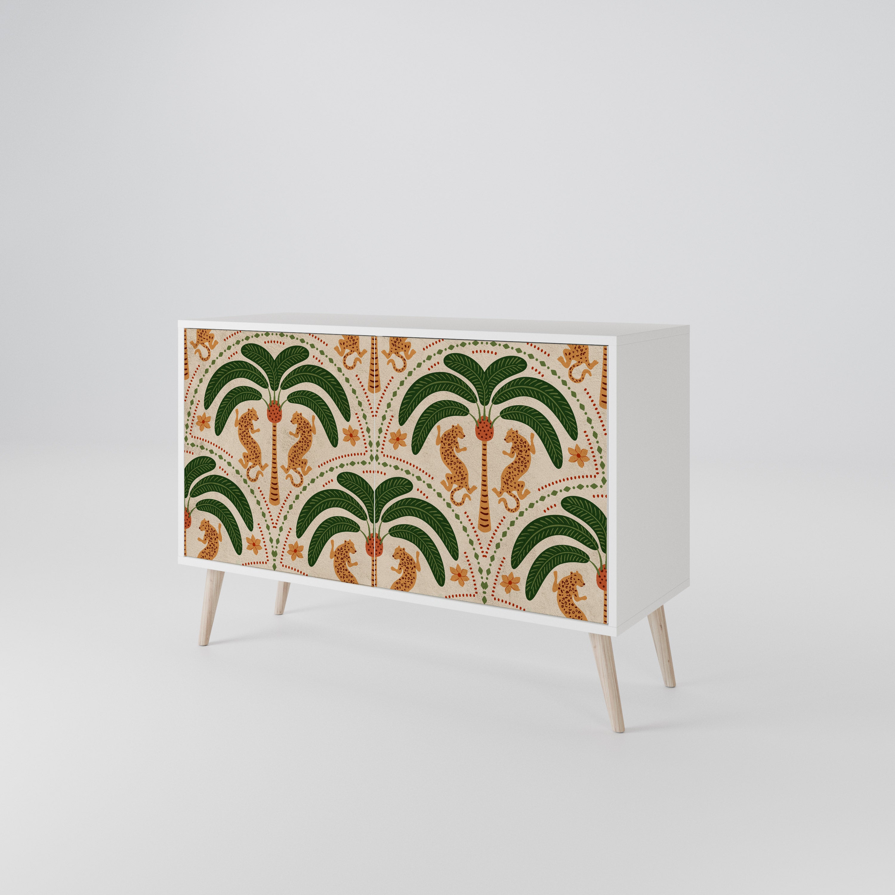 DANCING PREDATORS 2-Door Sideboard