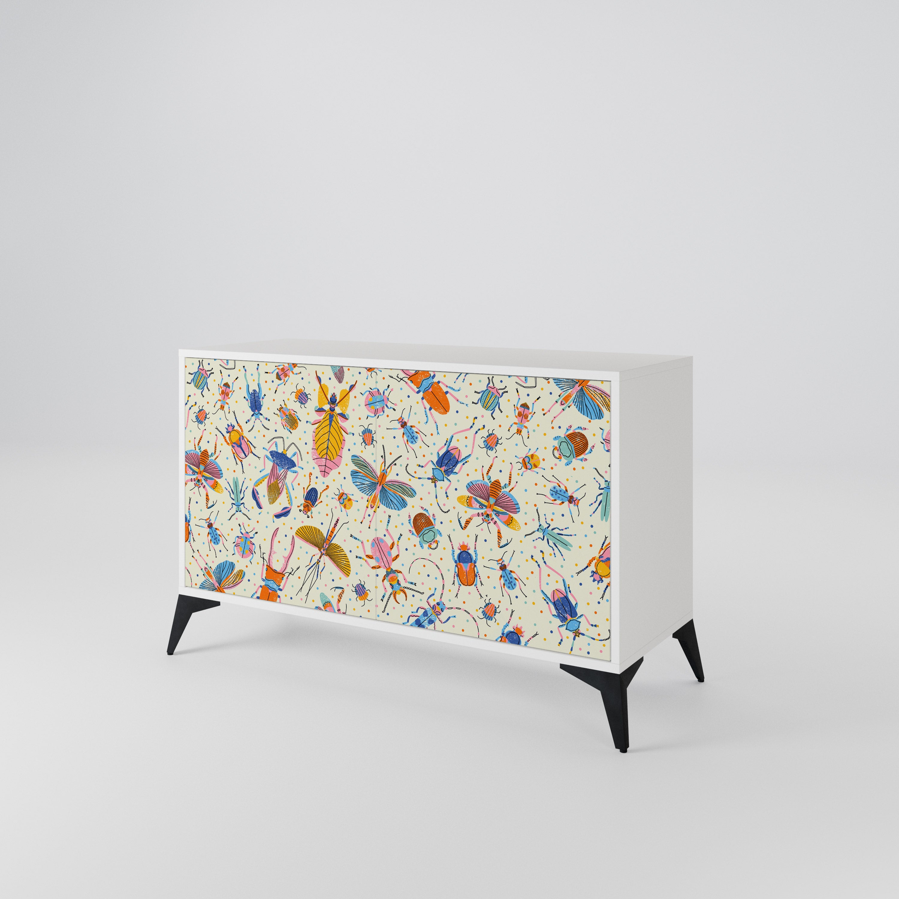 COLORFUL INSECTS 2-Door Sideboard