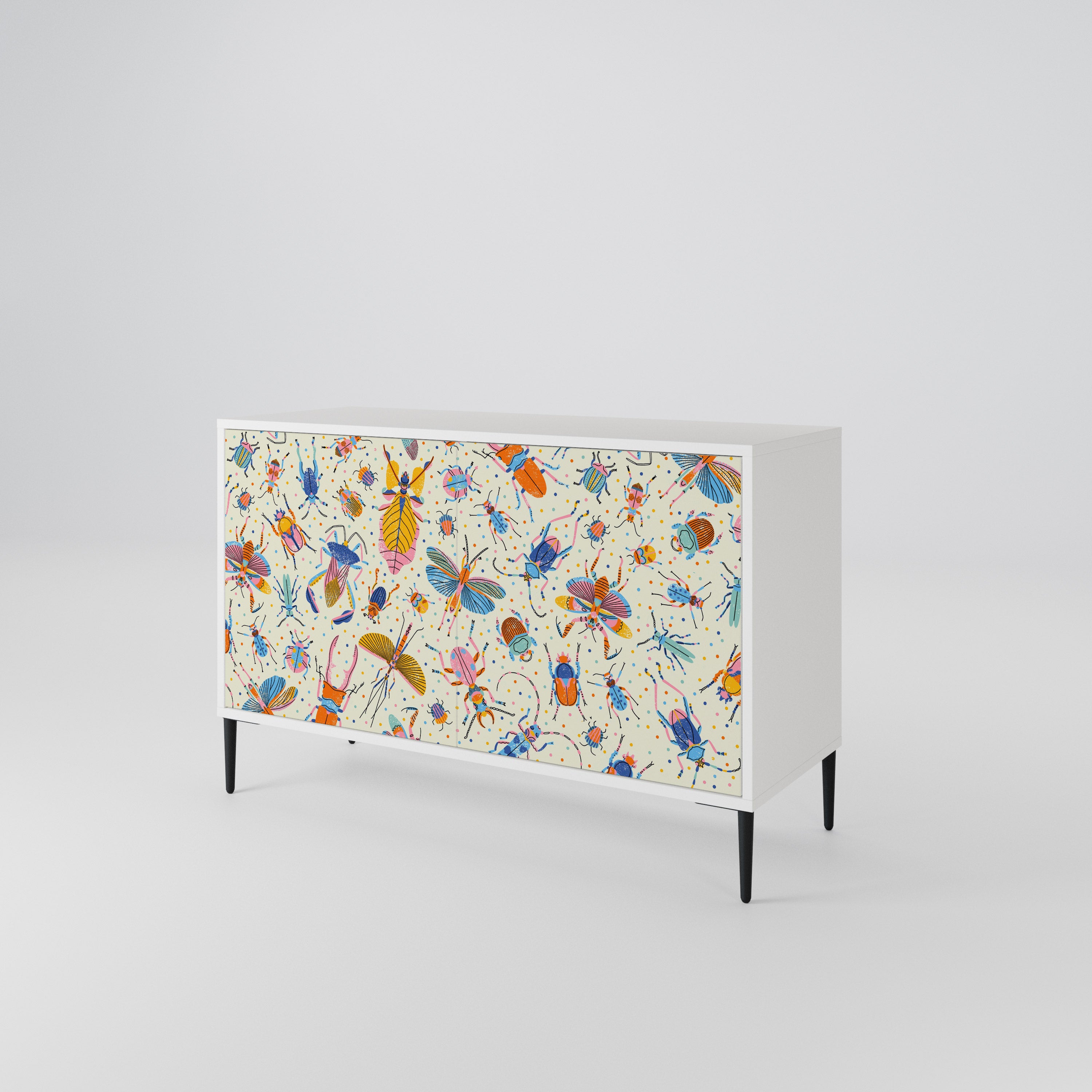 COLORFUL INSECTS 2-Door Sideboard