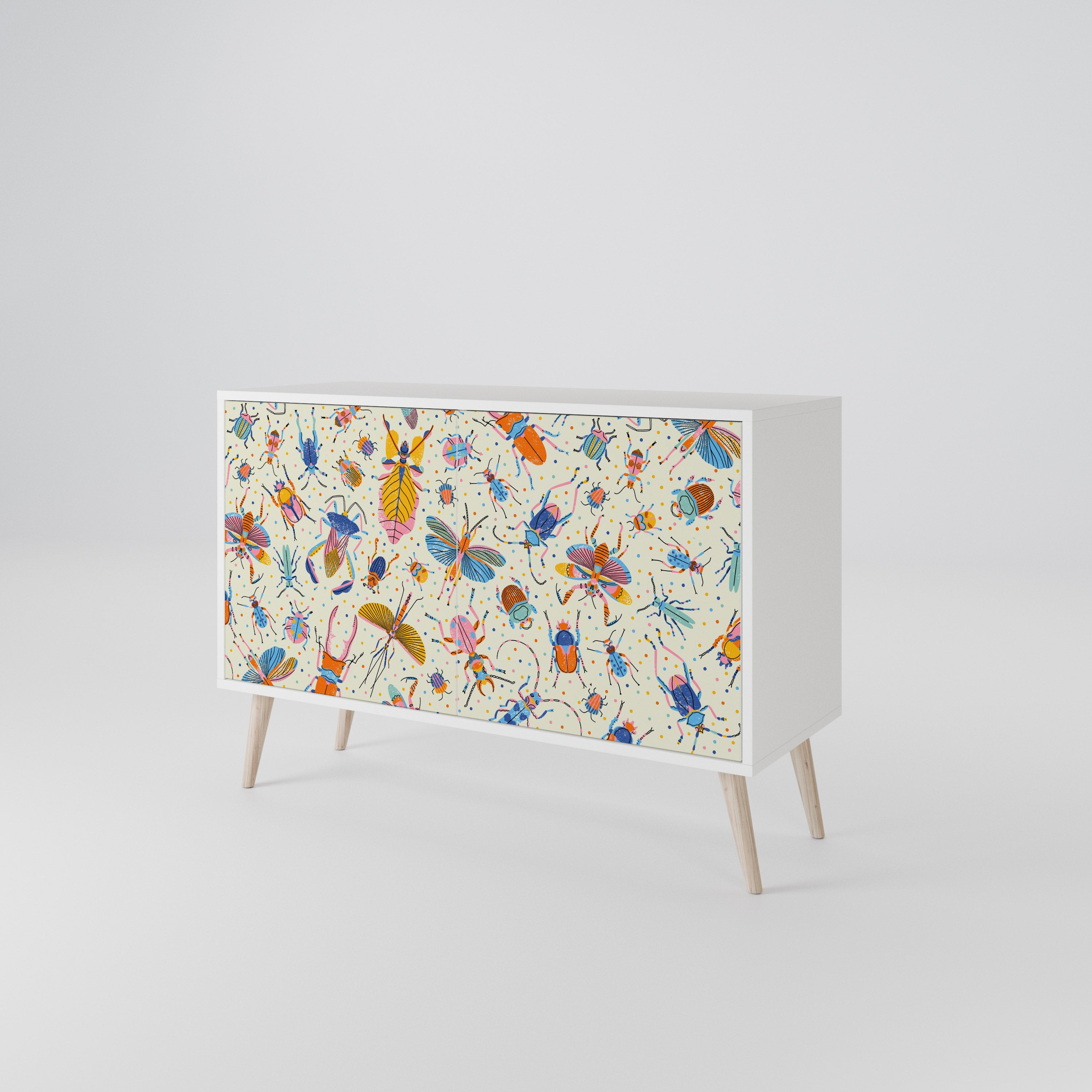 COLORFUL INSECTS 2-Door Sideboard