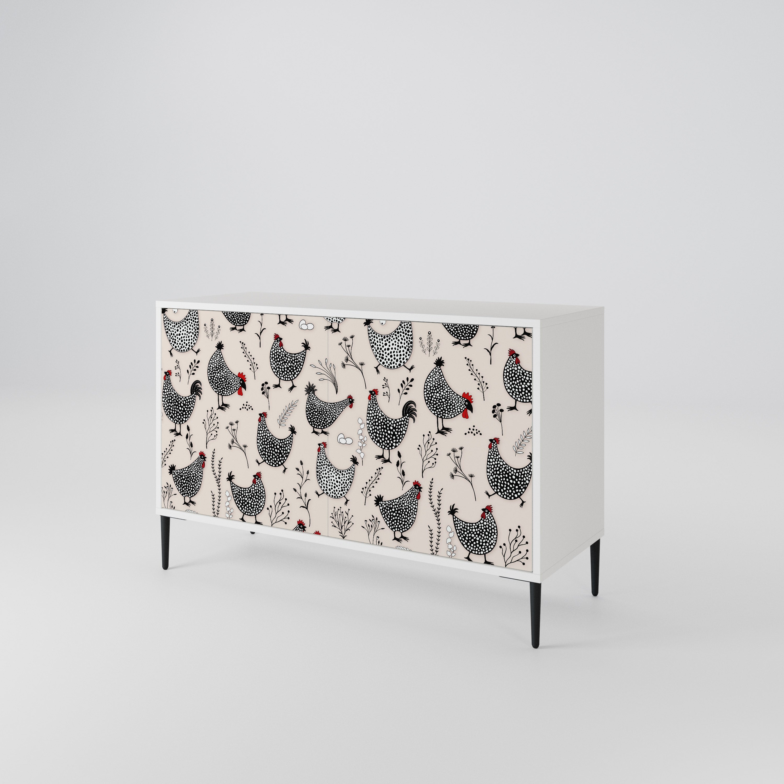 HAPPY HENS 2-Door Sideboard