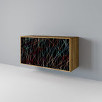 LUMINOUS SNARE 2-Door Sideboard in Oak Effect