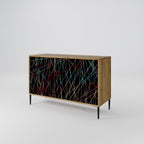 LUMINOUS SNARE 2-Door Sideboard in Oak Effect