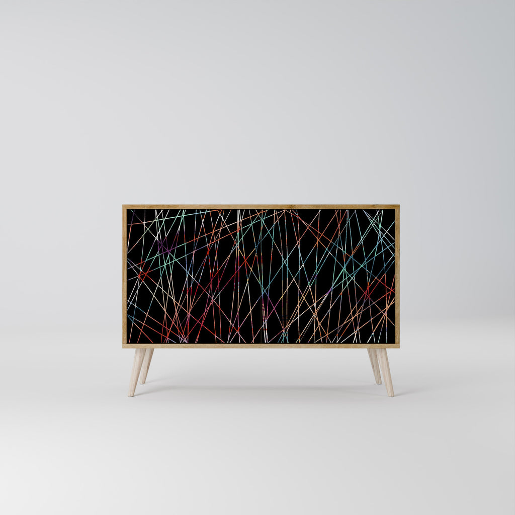 LUMINOUS SNARE 2-Door Sideboard in Oak Effect