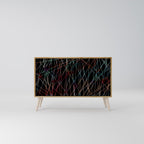 LUMINOUS SNARE 2-Door Sideboard in Oak Effect