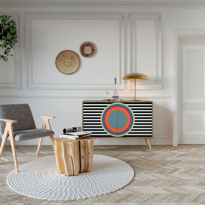 SPECTRA SHOWCASE Aparador de 2 Portas